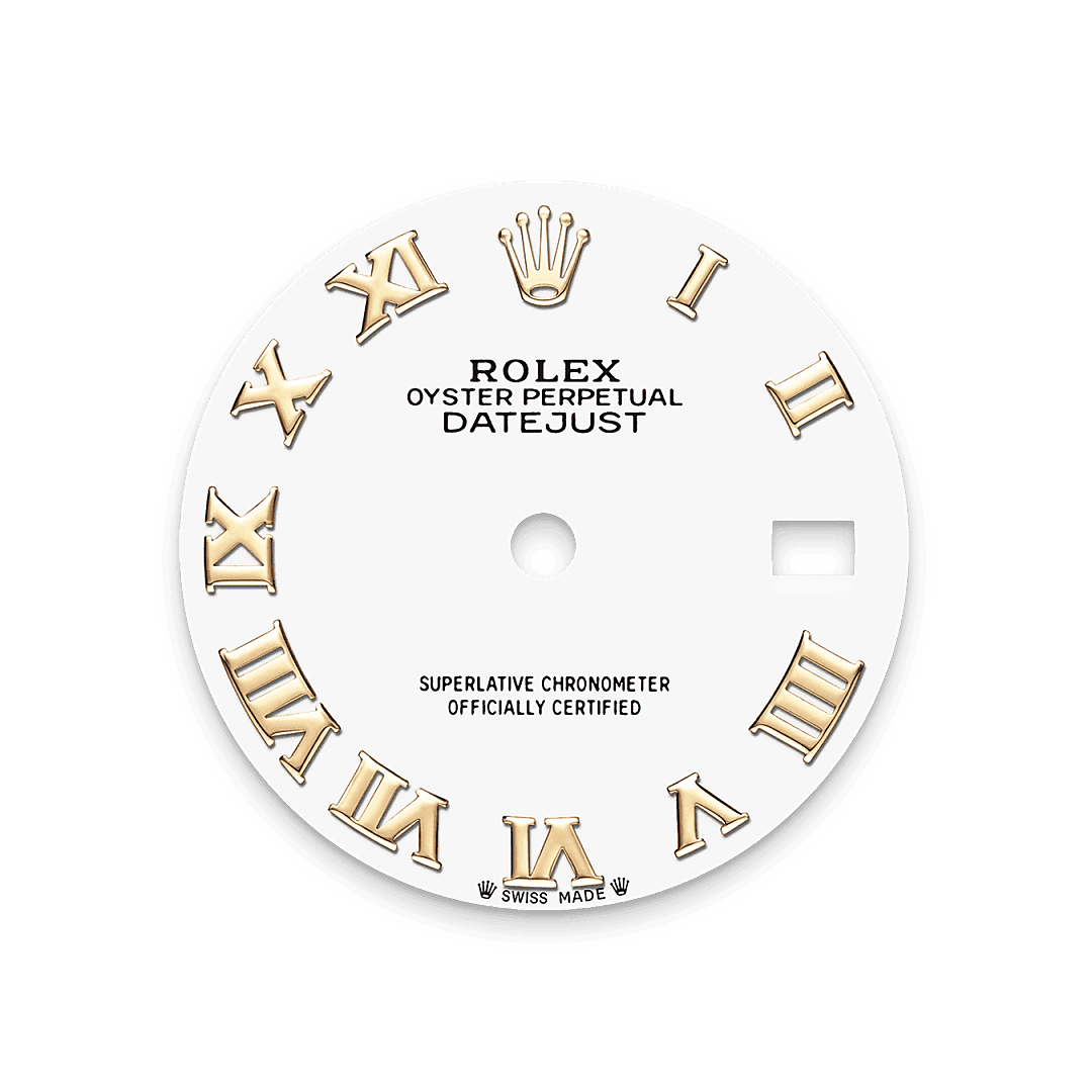 White dial