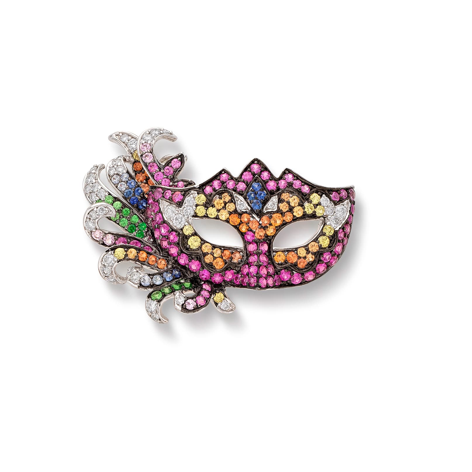 Mardi Gras Mask Pendant, Revelry