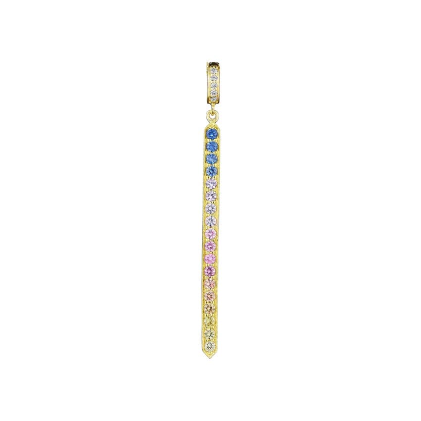 Penny Preville Rainbow Sapphire Pointed Bar Enhancer