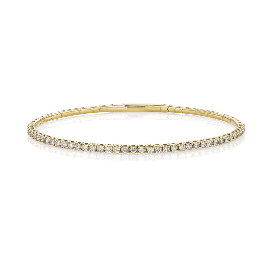 1.00 CTW Round Diamond Bangle