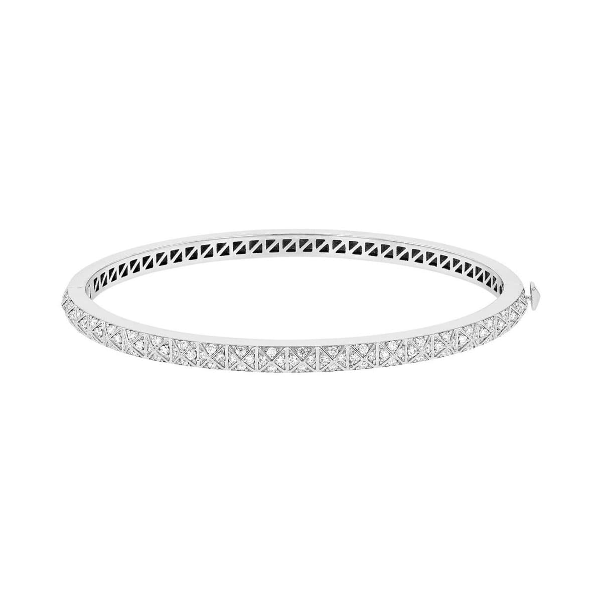 Roberto Coin Obelisco Pave Diamond Bangle 0