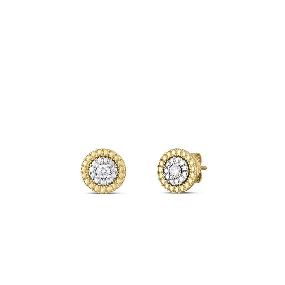 Roberto Coin Siena Small Dot Stud Earring