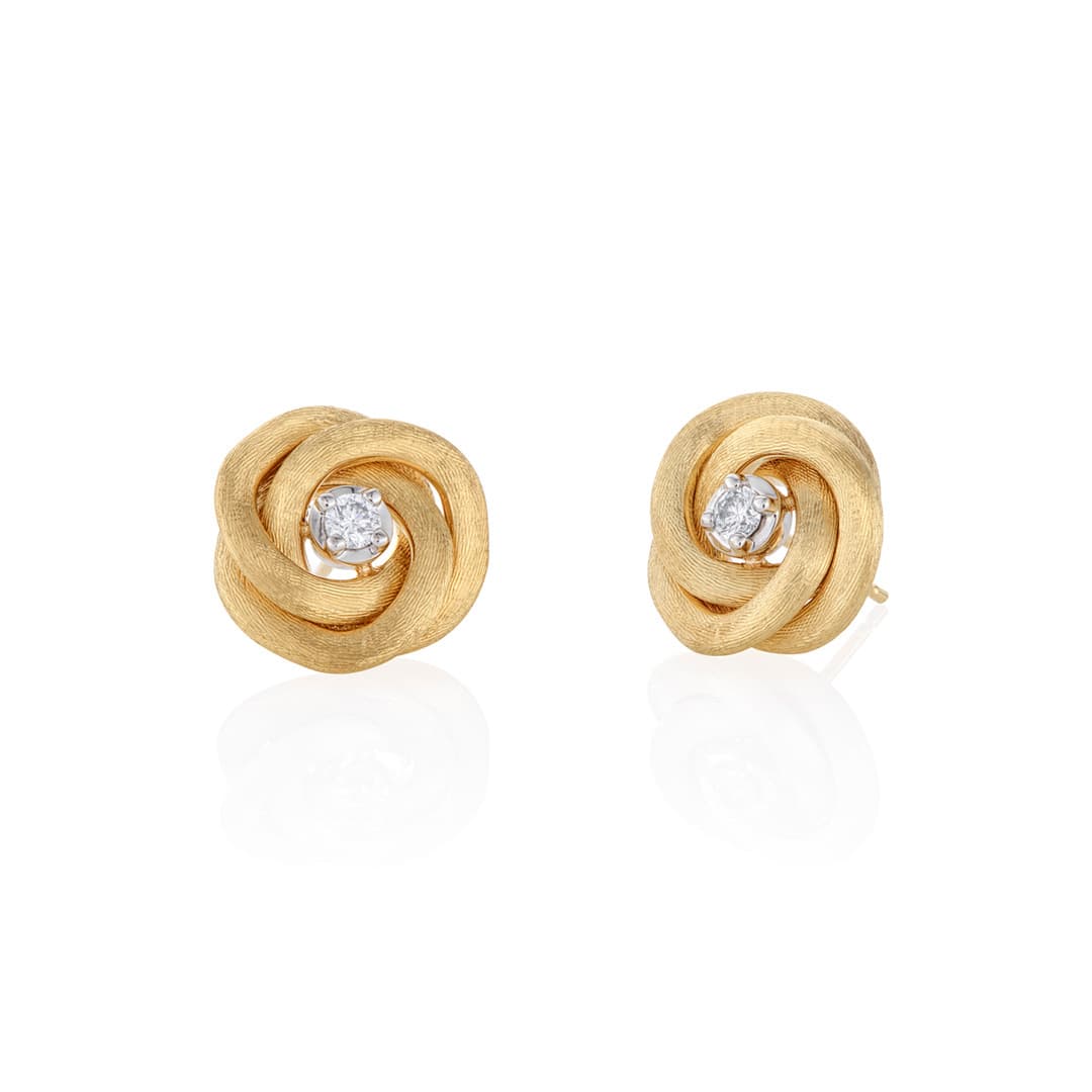 Marco Bicego Jaipur Link Interlocking Circle Stud Earrings