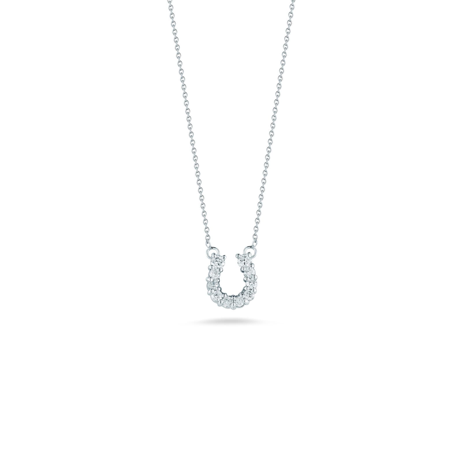 Roberto Coin Tiny Treasures Horseshoe Necklace