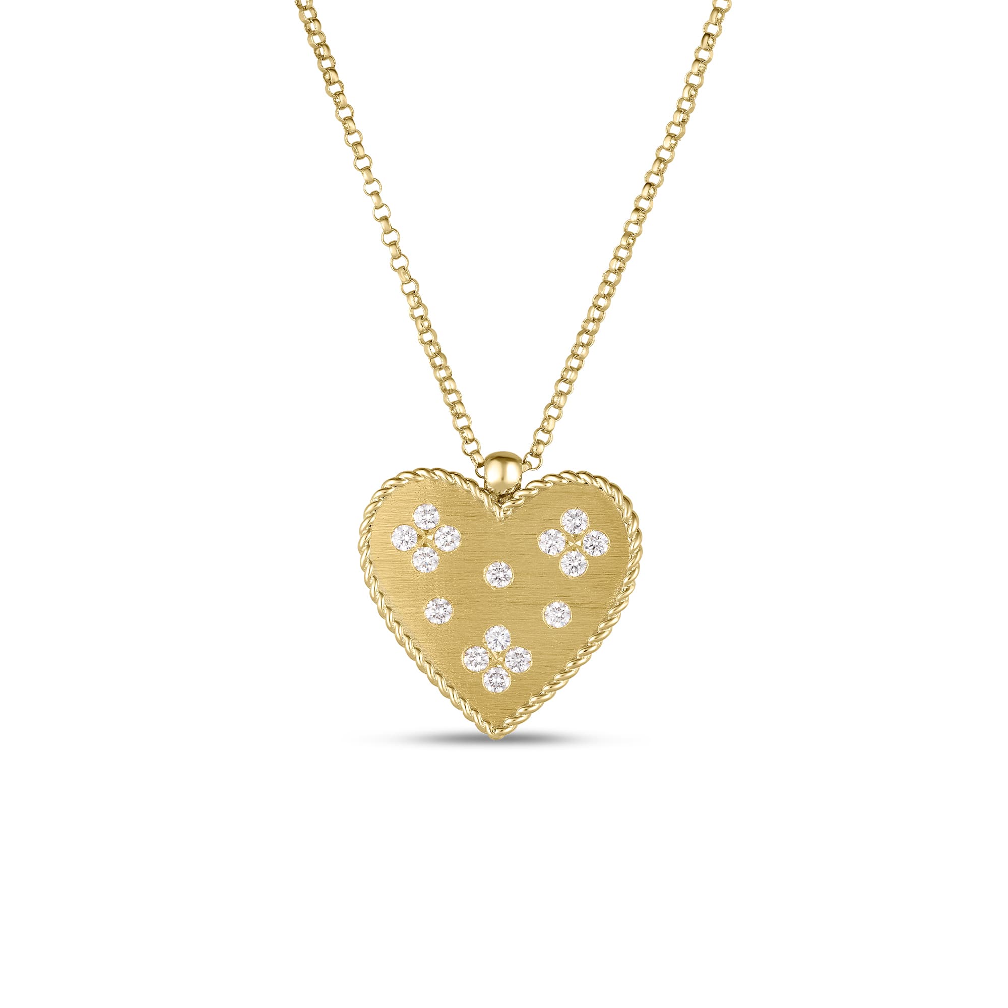 Roberto Coin Venetian Princess Heart Pendant Necklace