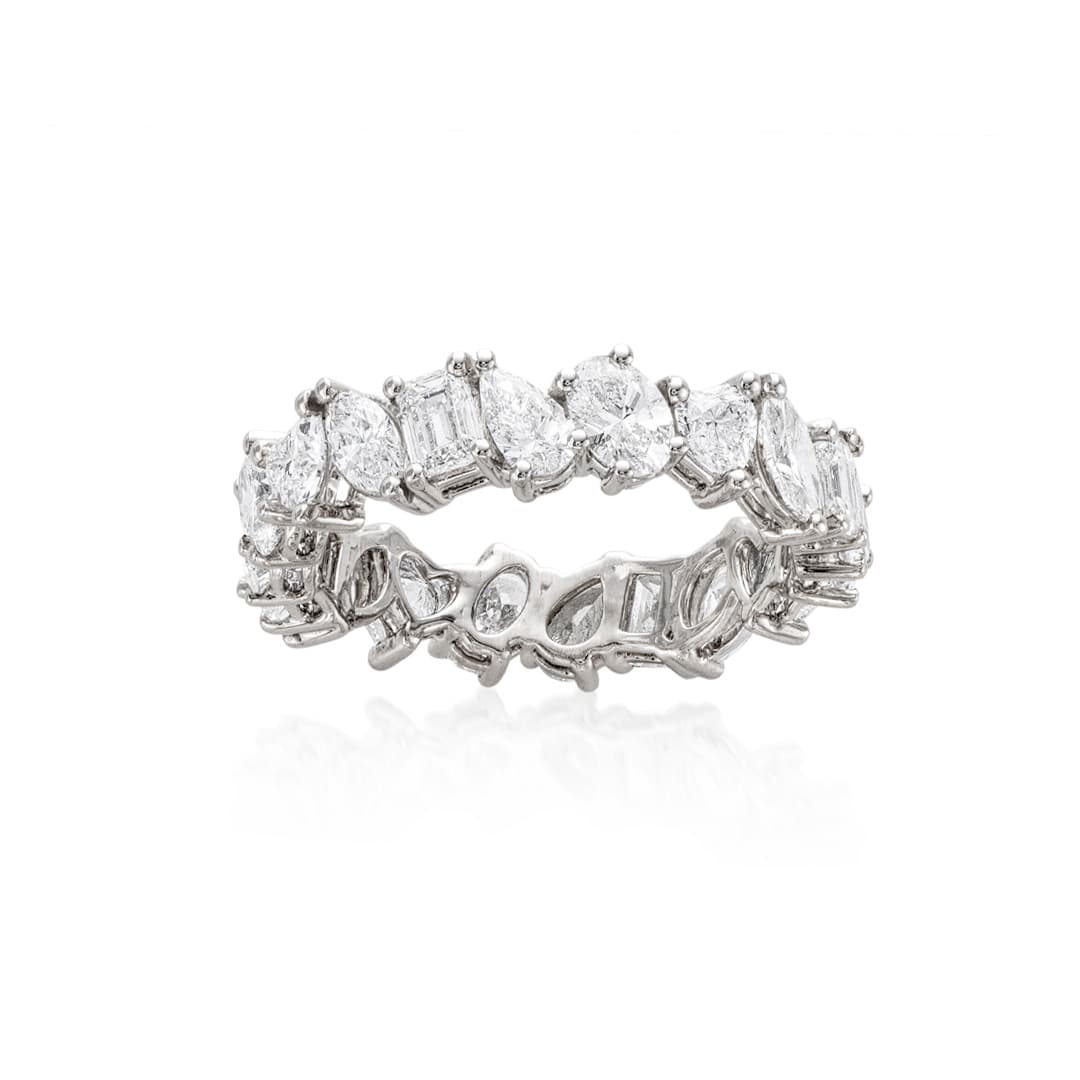 3.23ctw Mix Shape Diamond Eternity Band