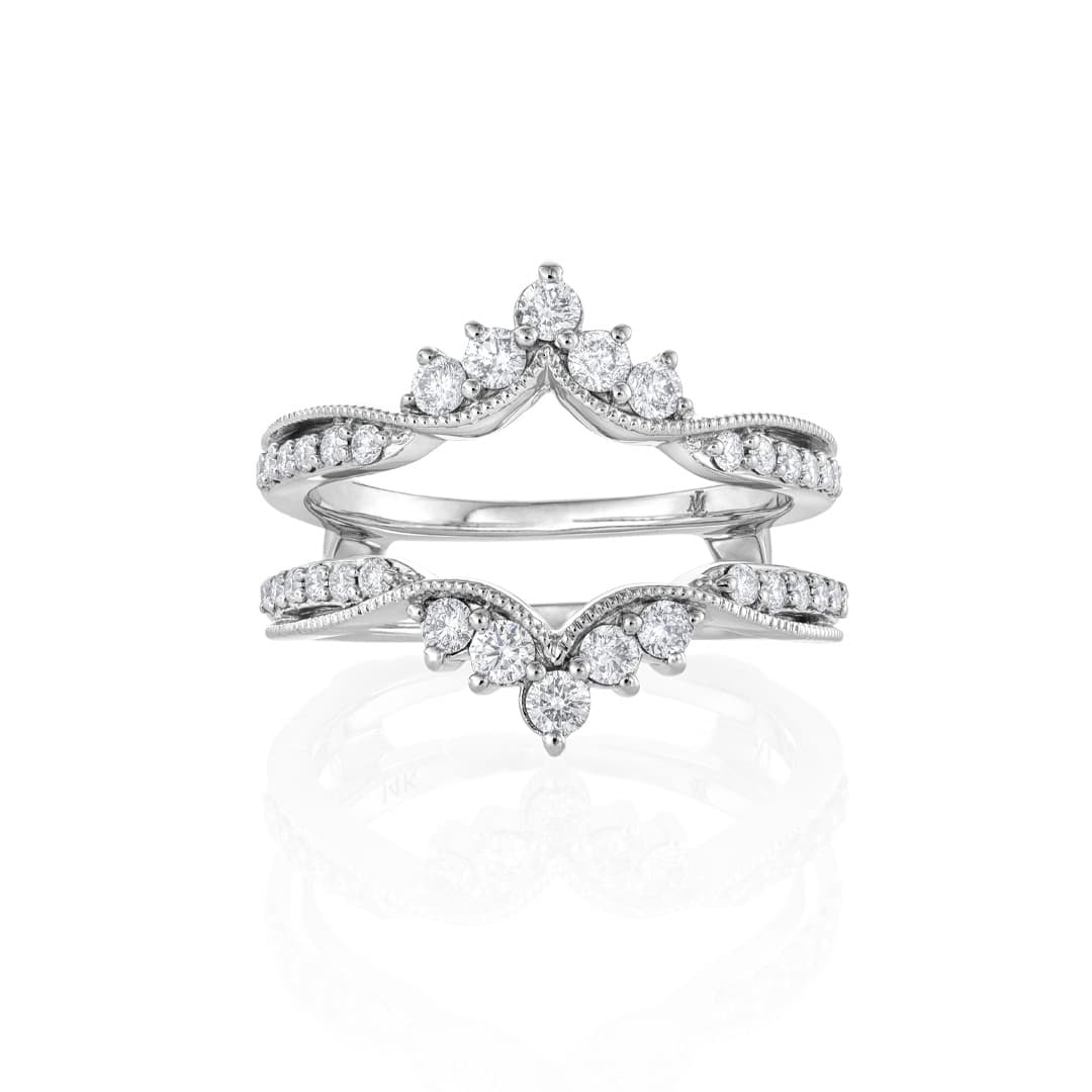 White Gold Diamond Ring Enhancer 0