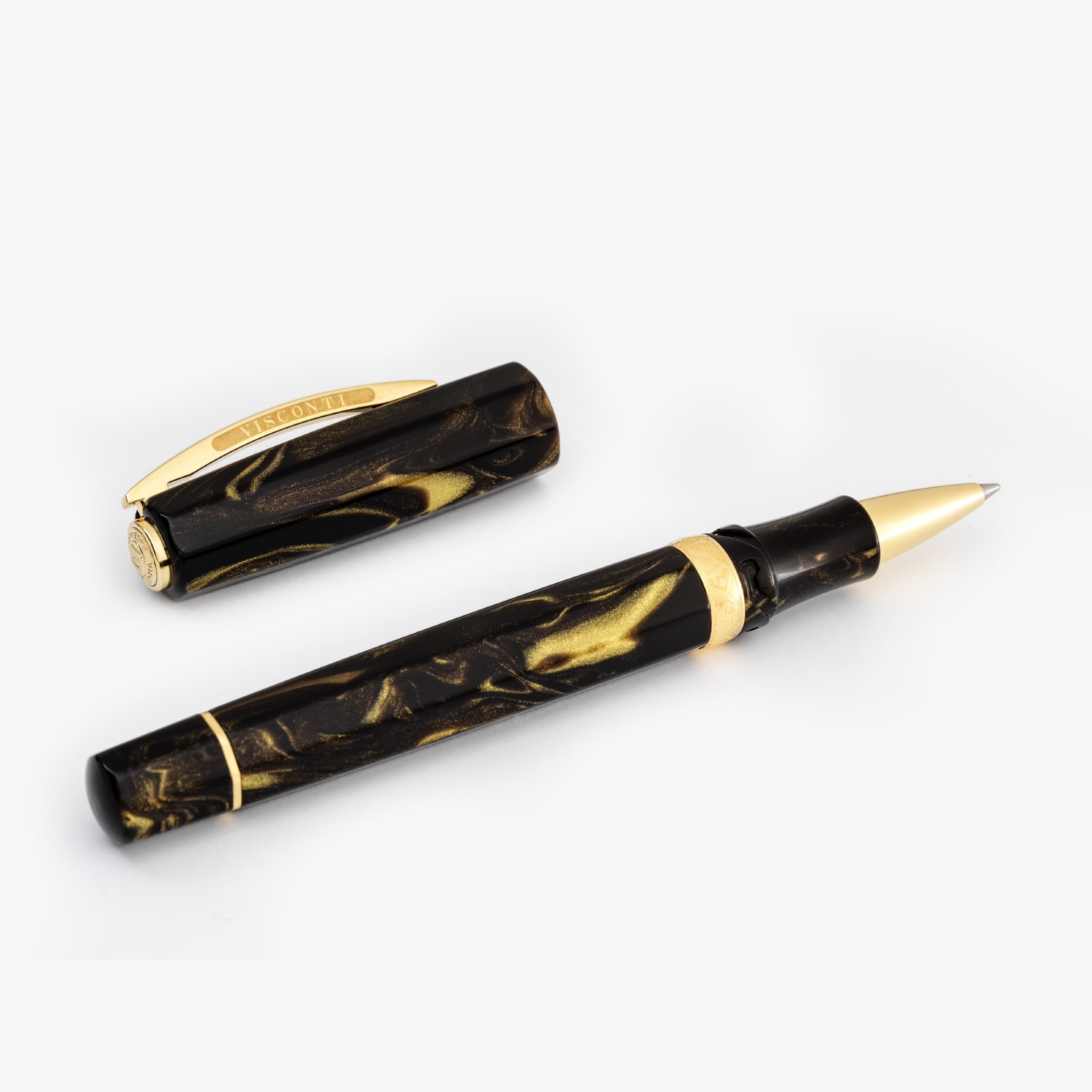 Visconti Medici Black Basilica Rollerball Pen 0