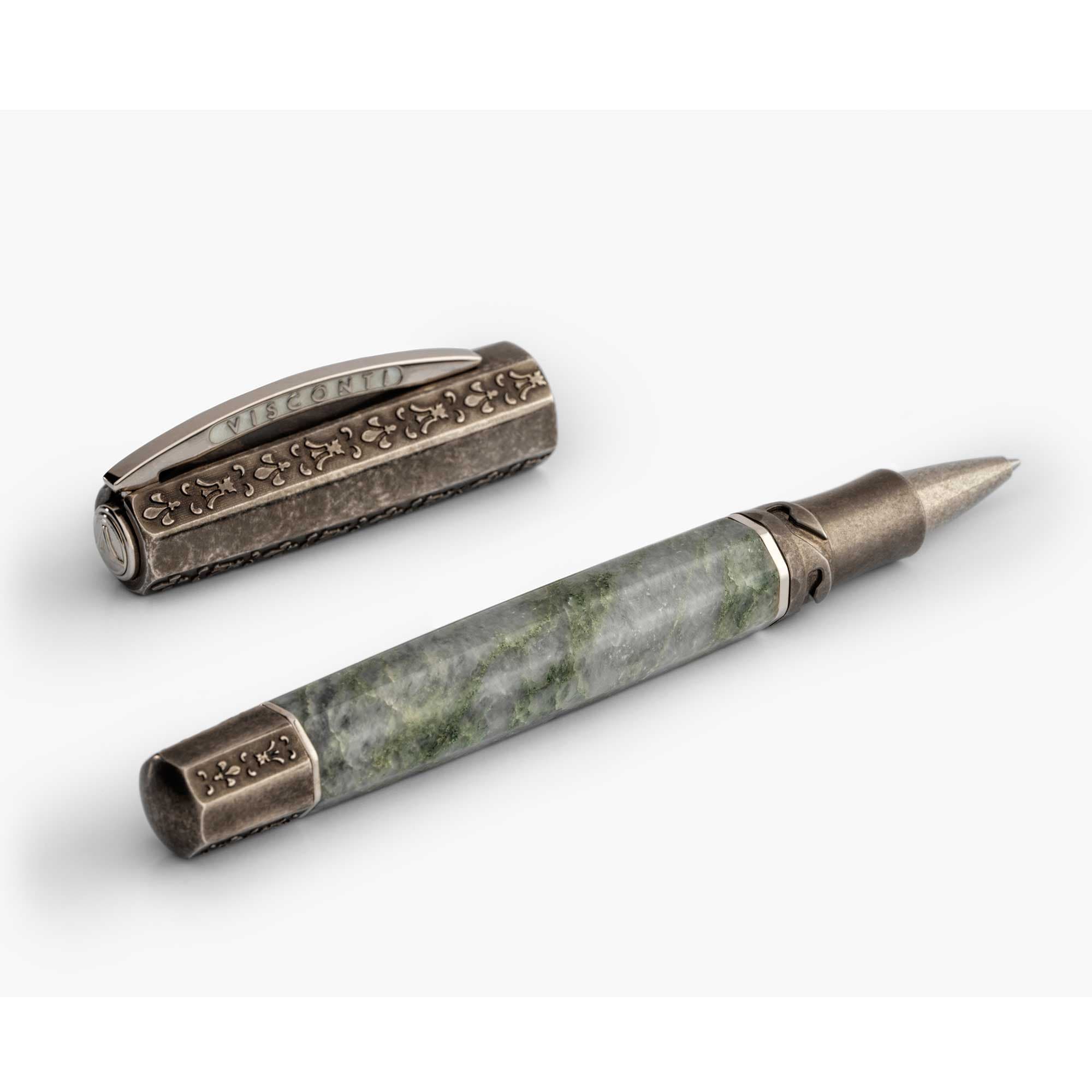 Visconti Limited Edition Green Il Magnifico Verzino Rollerball Pen 0