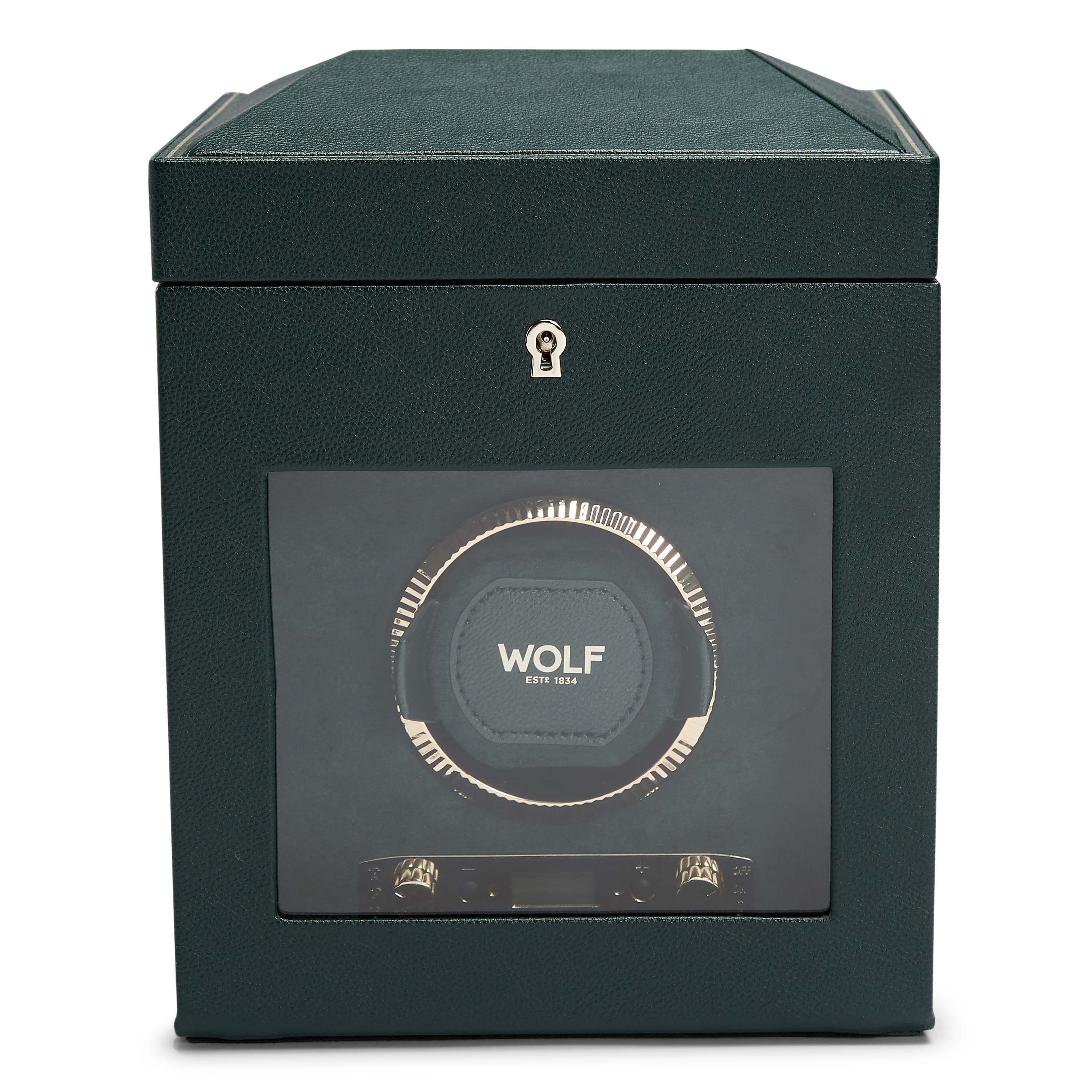 Wolf British Racing Green Single Watch Winder