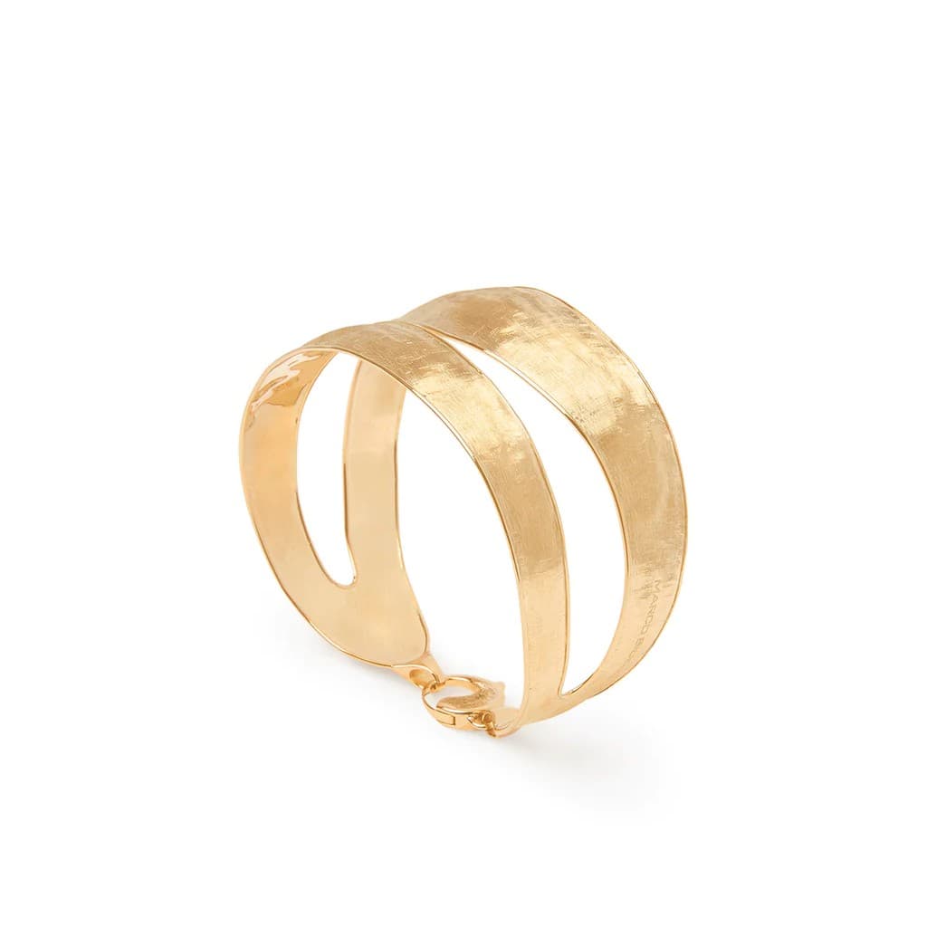 Marco Bicego Lunaria Collection 18K Yellow Gold Medium Split Bangle 0