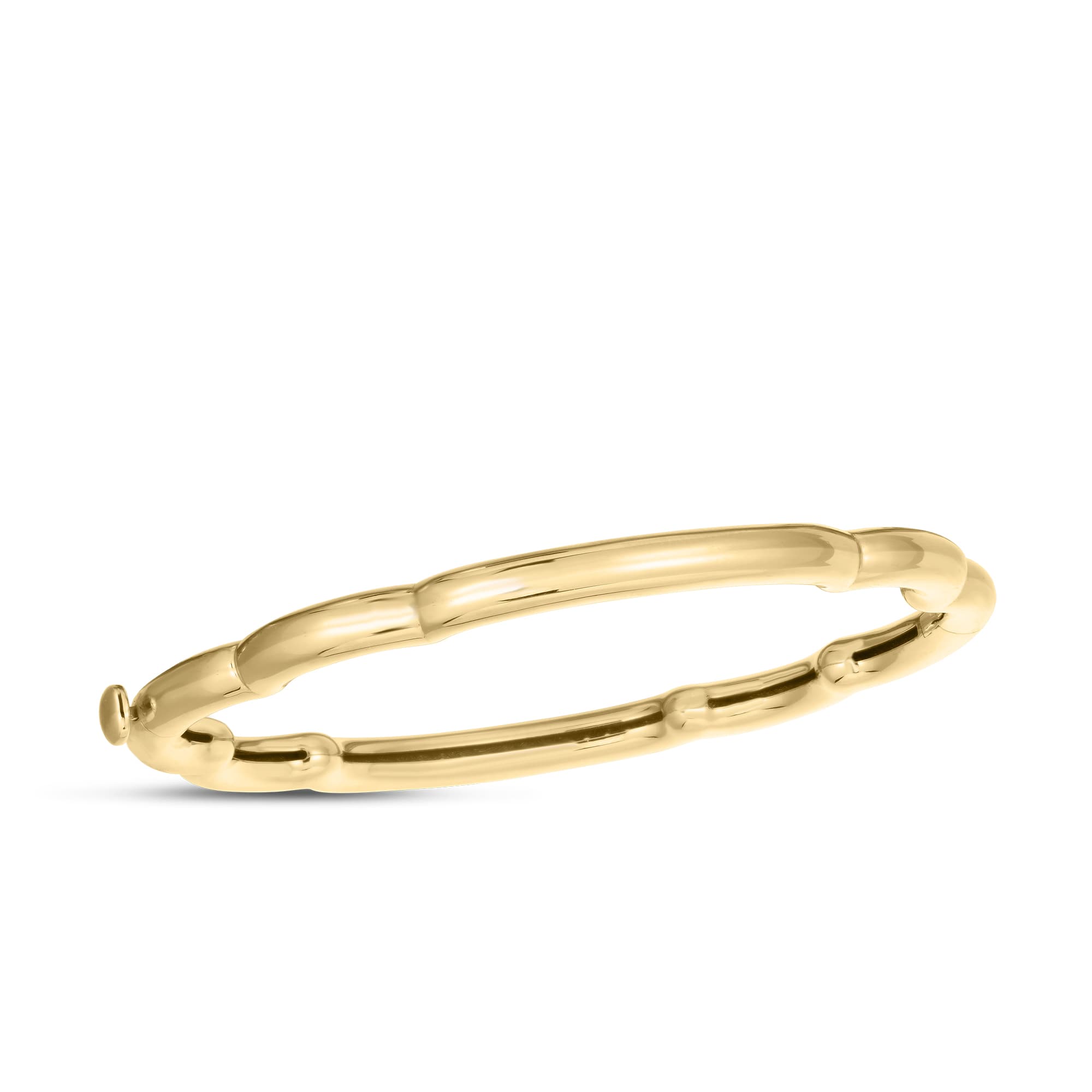 Roberto Coin Cialoma Yellow Gold Cloud Bangle