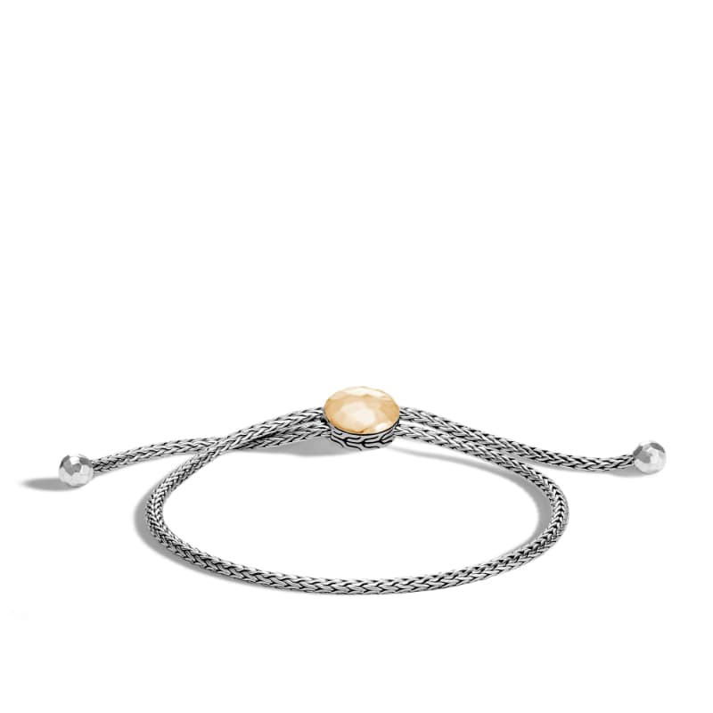 John Hardy Palu Slider Bracelet in Sterling Silver and Gold 3