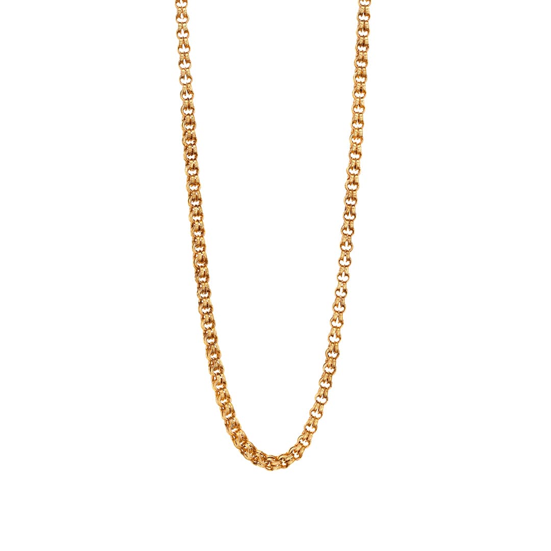 Estate Collection 14k Gold Victorian Double Link Chain