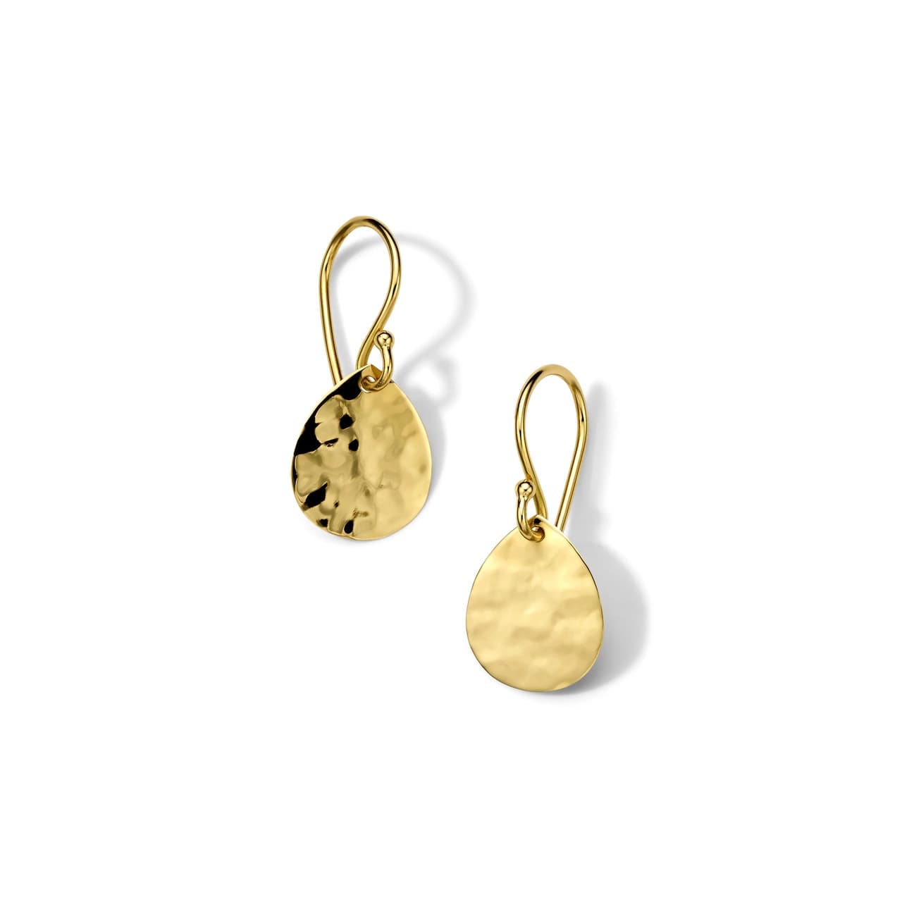 Ippolita 18k Classico Small Crinkle Teardrop Earrings