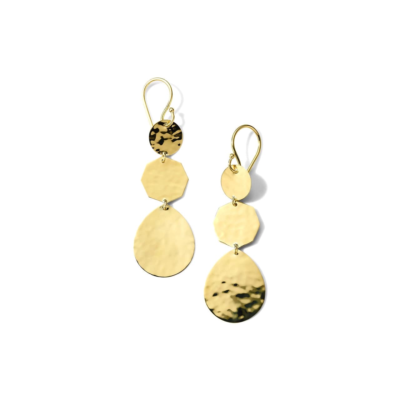 Ippolita 18k Classico Small Crinkle Crazy 8's Earrings