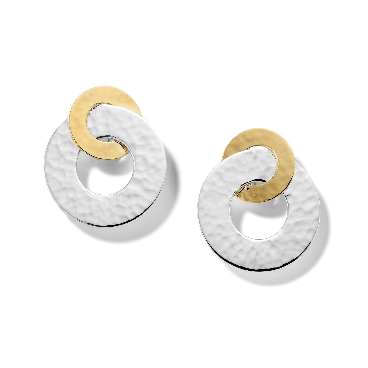 Ippolita Chimera Interlocking Open Disc Two Tone Earrings 0