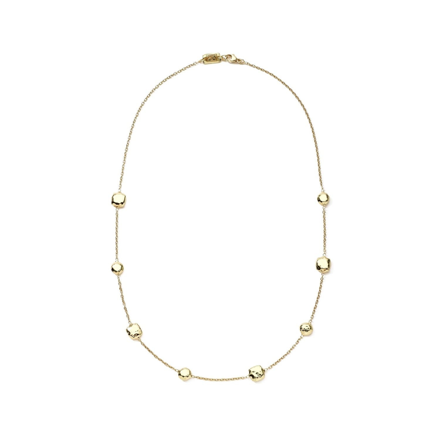 Ippolita Classico Short Hammered Pinball Chain Necklace 0