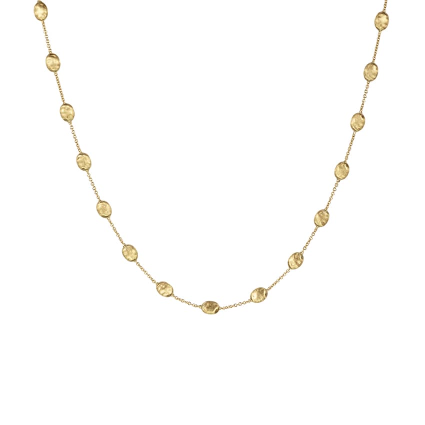 Marco Bicego Sivilia Small Bean Station Necklace, 18 inches 0