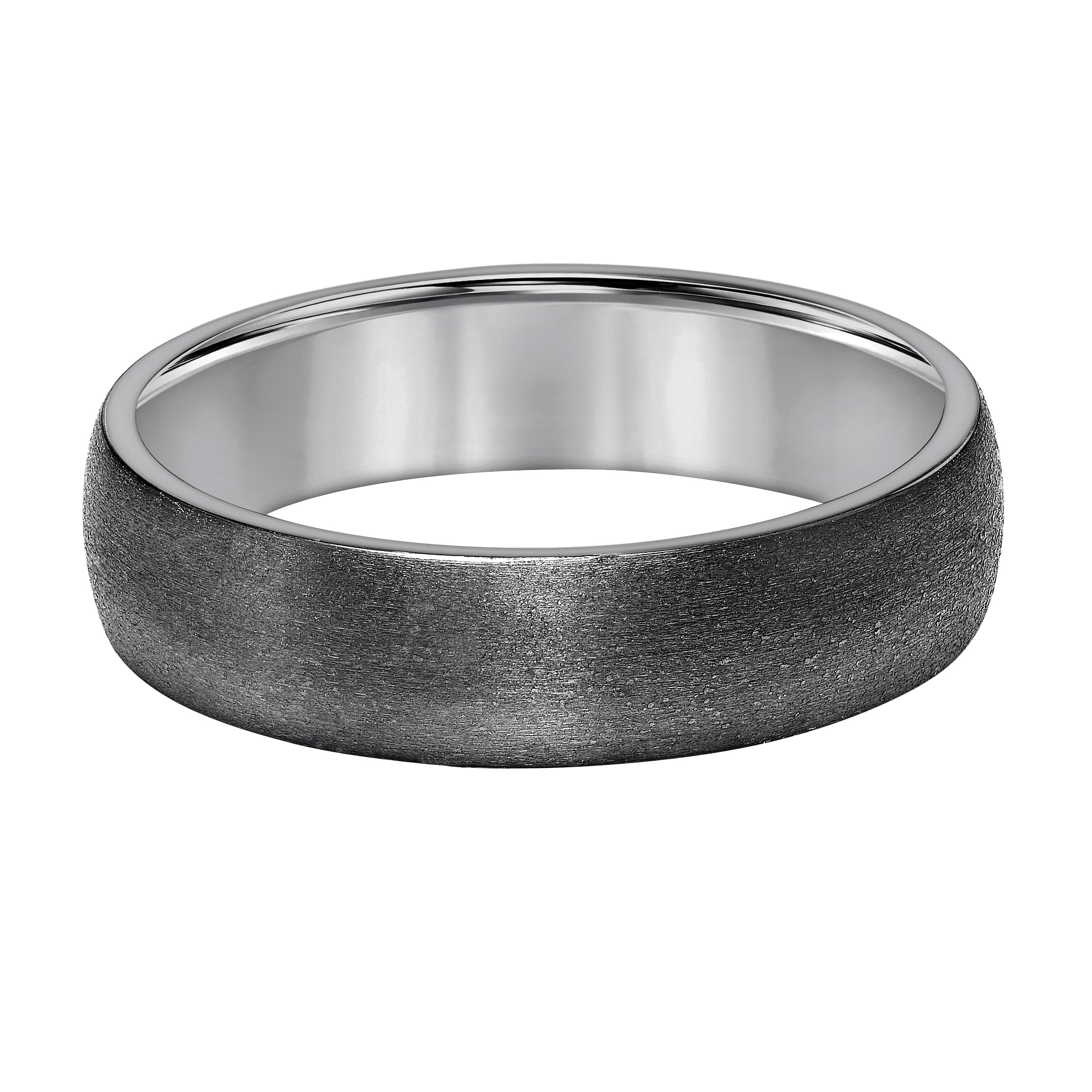 Mens 6mm Tantalum Wedding Band