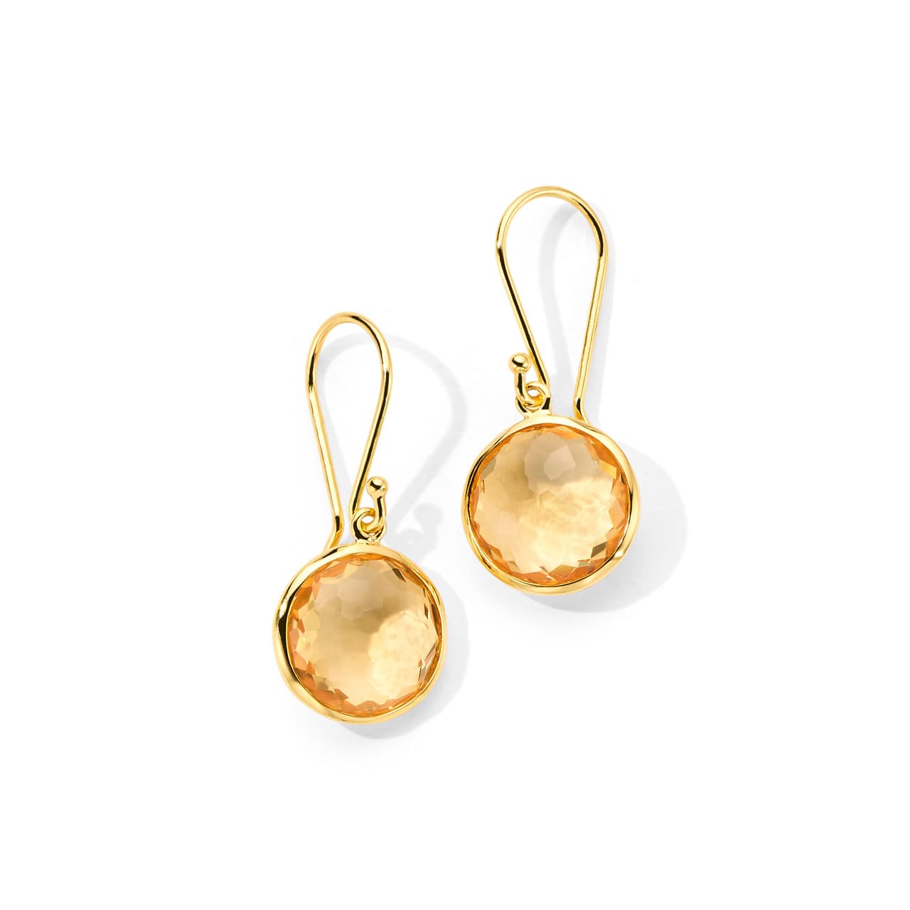 Ippolita Lollipop Mini Drop Honey Citrine Earrings