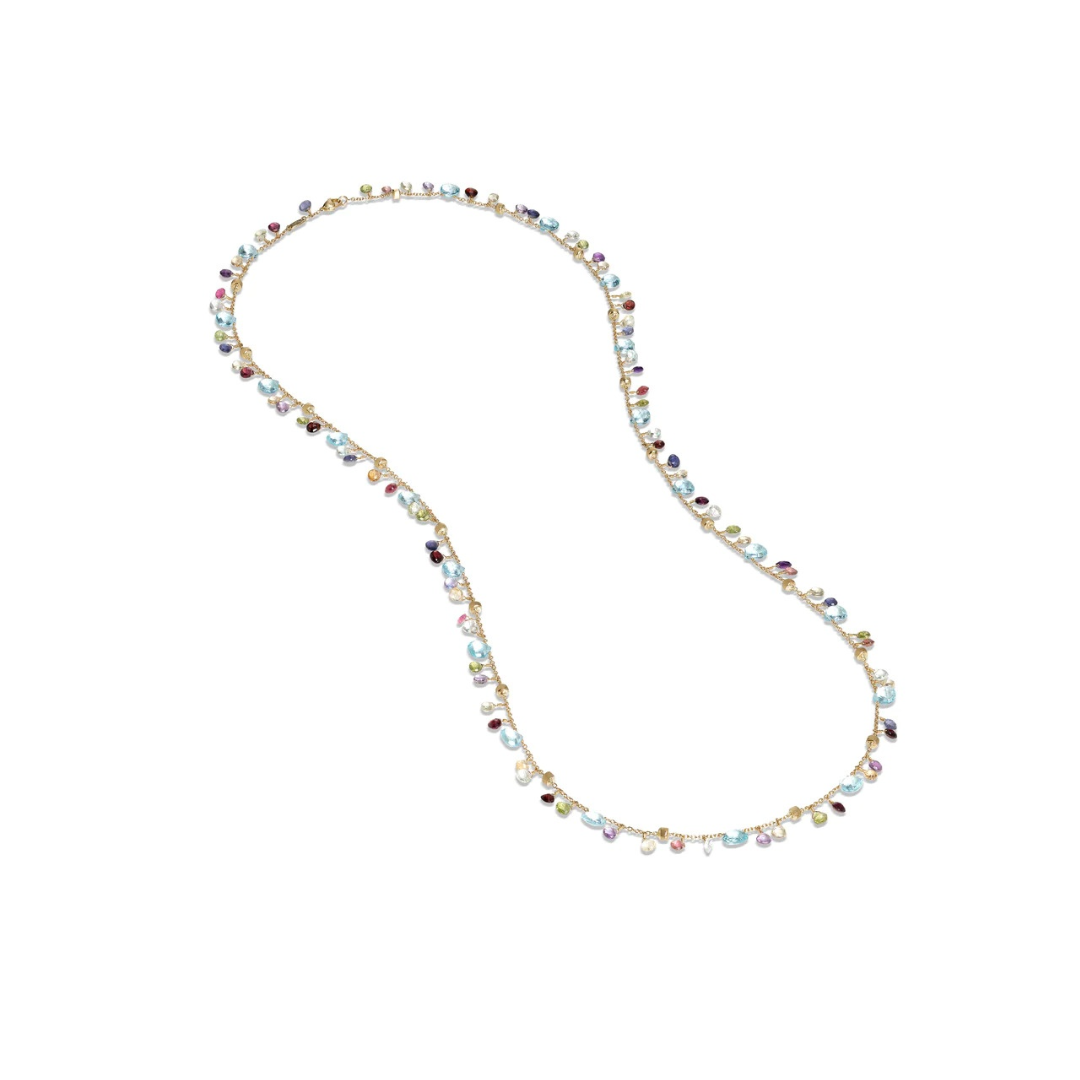 Marco Bicego Paradise Mixed Gemstone Long Necklace 0