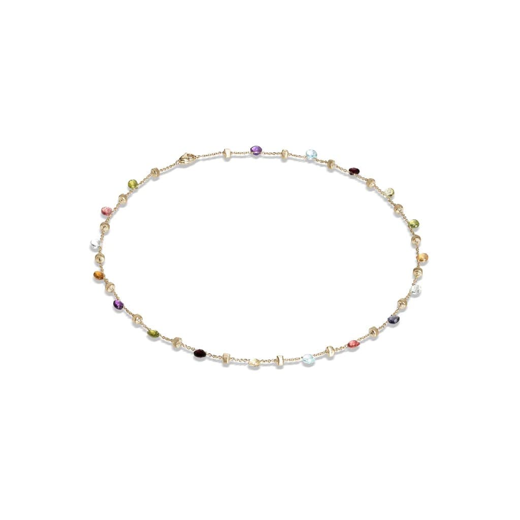 Marco Bicego Paradise Mixed Gemstone Short Necklace with Iolite & Blue Topaz