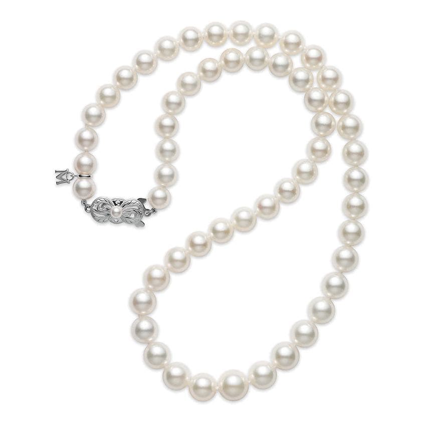 Mikimoto 9-7mm Graduated Pearl Strand Necklace 0