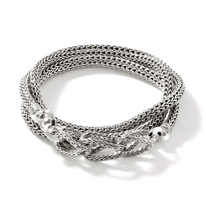 John Hardy Asli Link Triple Wrap Bracelet 0