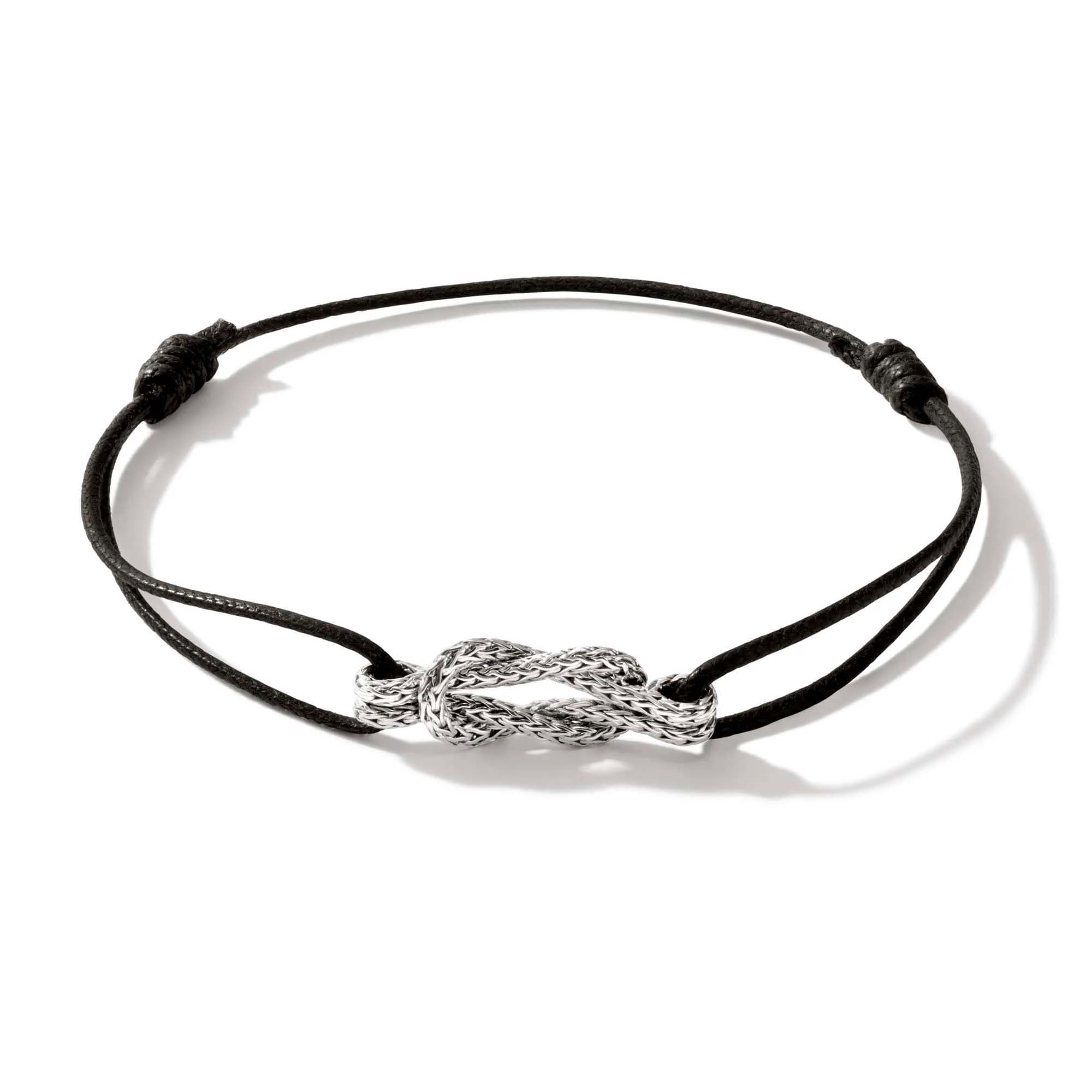 John Hardy Love Knot Minicord Bracelet, Black 0