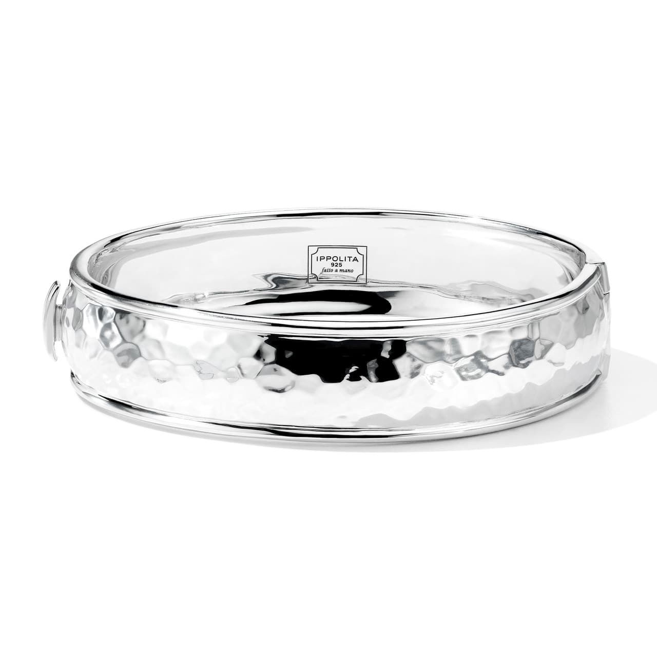 Ippolita Classico Medium Goddess Sterling Silver Hinged Bangle 0