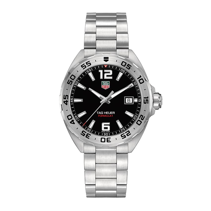 TAG Heuer Formula 1 Quartz Date Watch with Black Dial 0