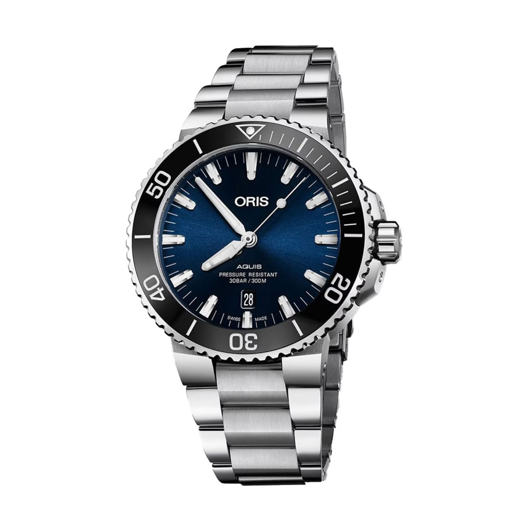 Oris Aquis Date with Blue Dial