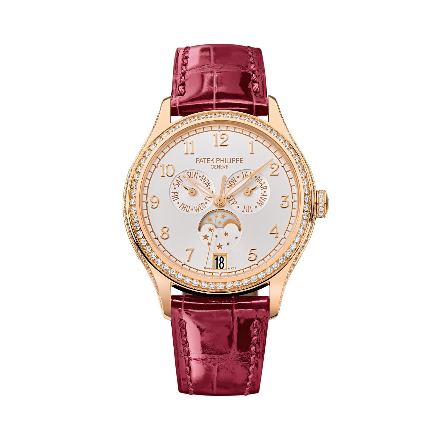 Patek Philippe 18K Rose Gold Annual Calendar, Moon Phases (4947R/001) 0