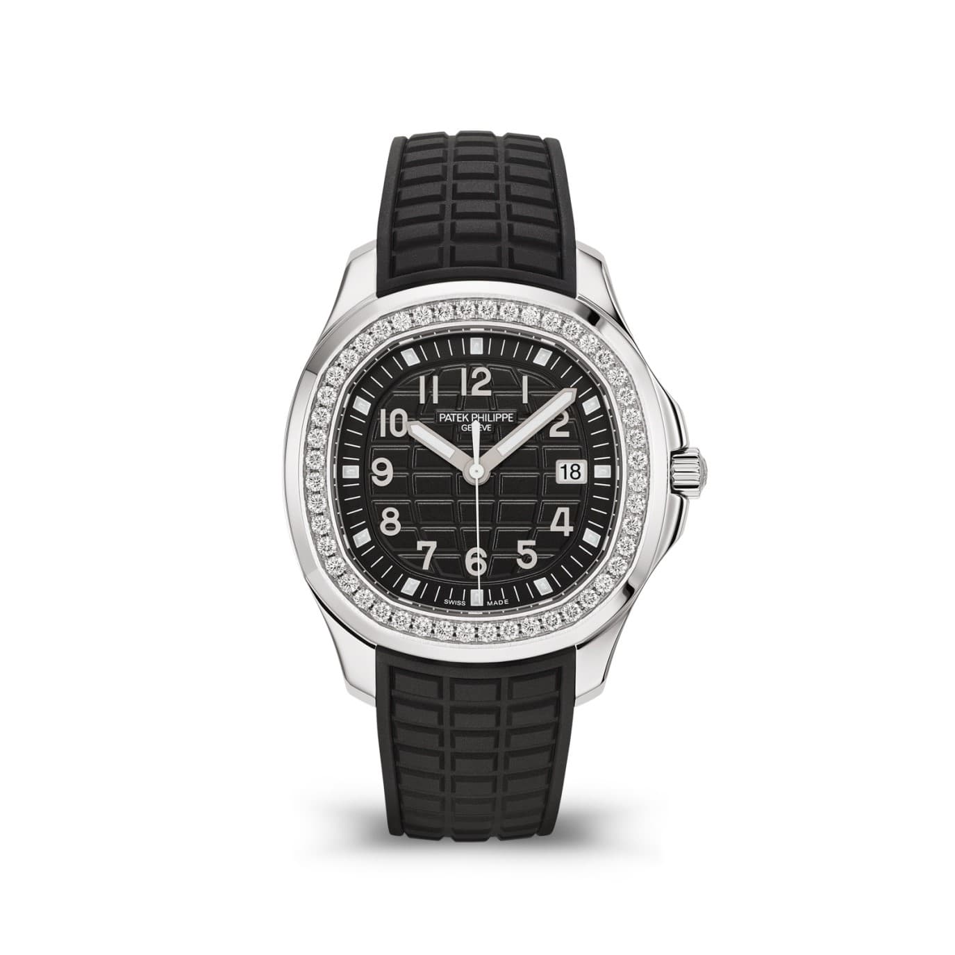 Patek Philippe Aquanaut in Black with Diamonds (5267/200A) 0