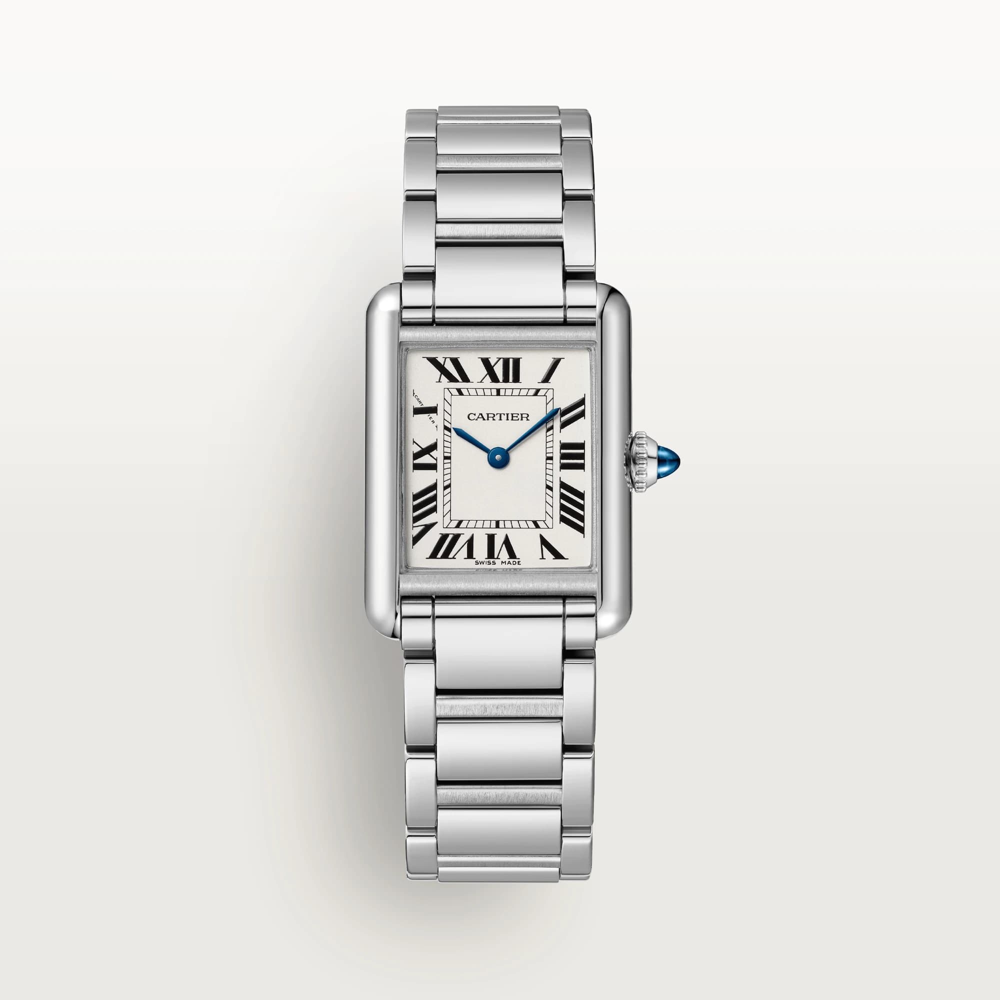 Cartier Small Tank Must Watch, Steel
