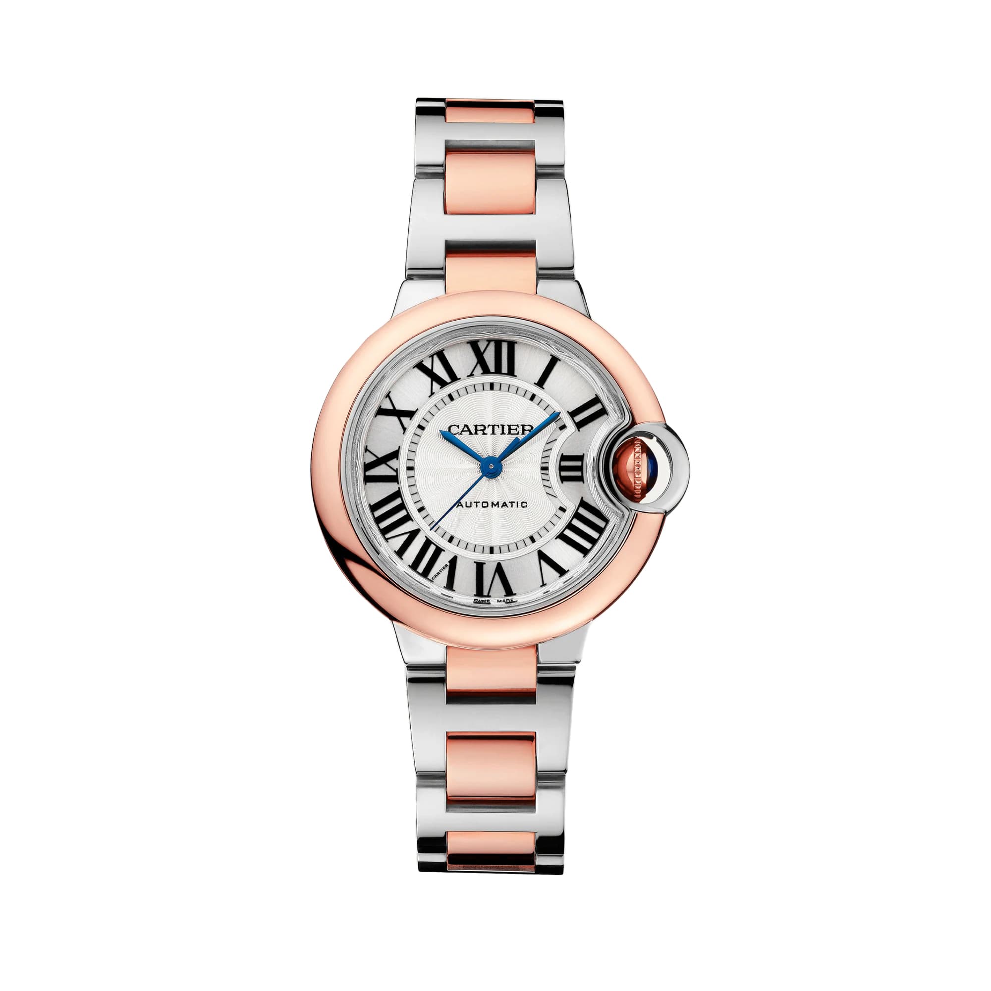 Ballon Bleu de Cartier Watch in Rose Gold, 33mm