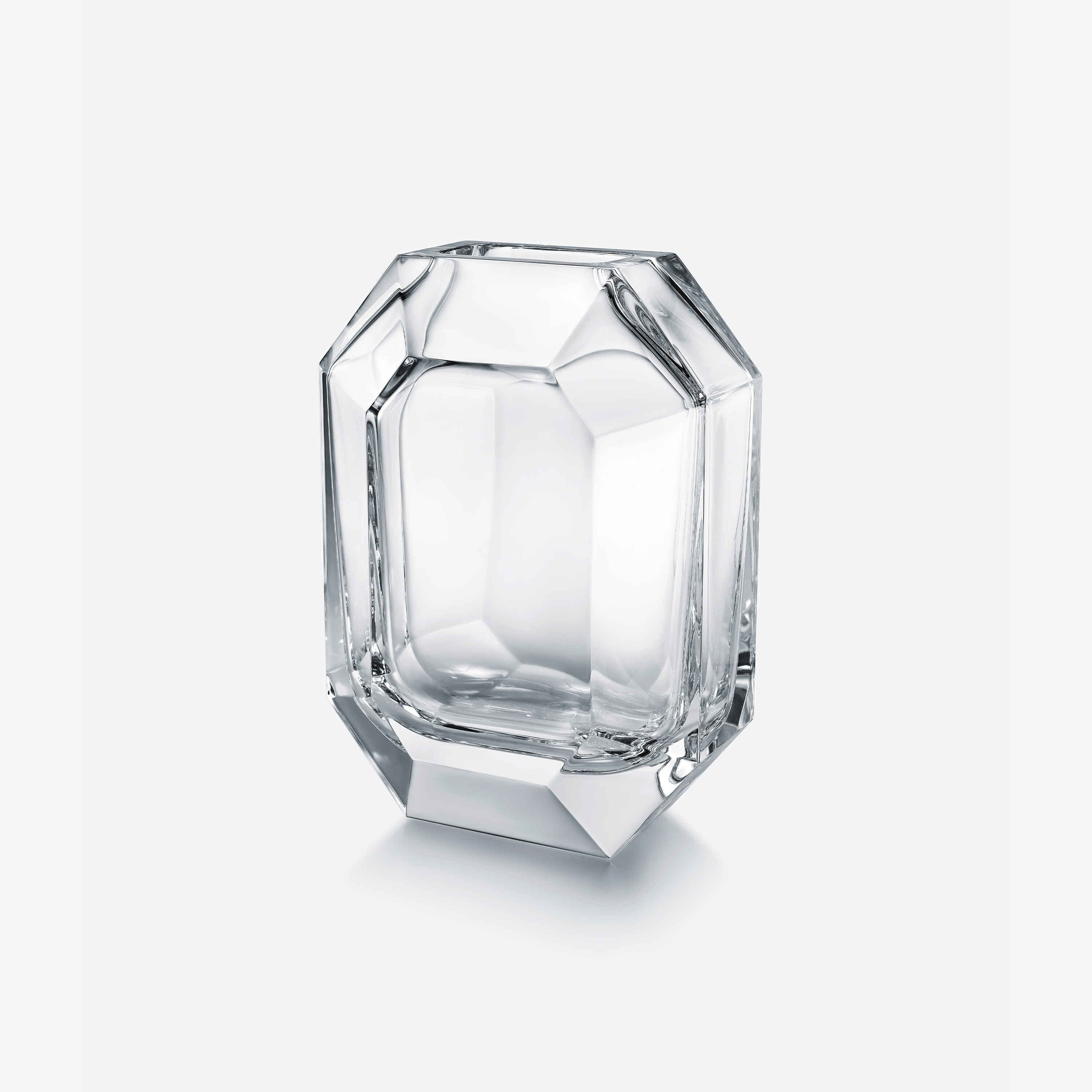 Baccarat Octogone Vase in Clear