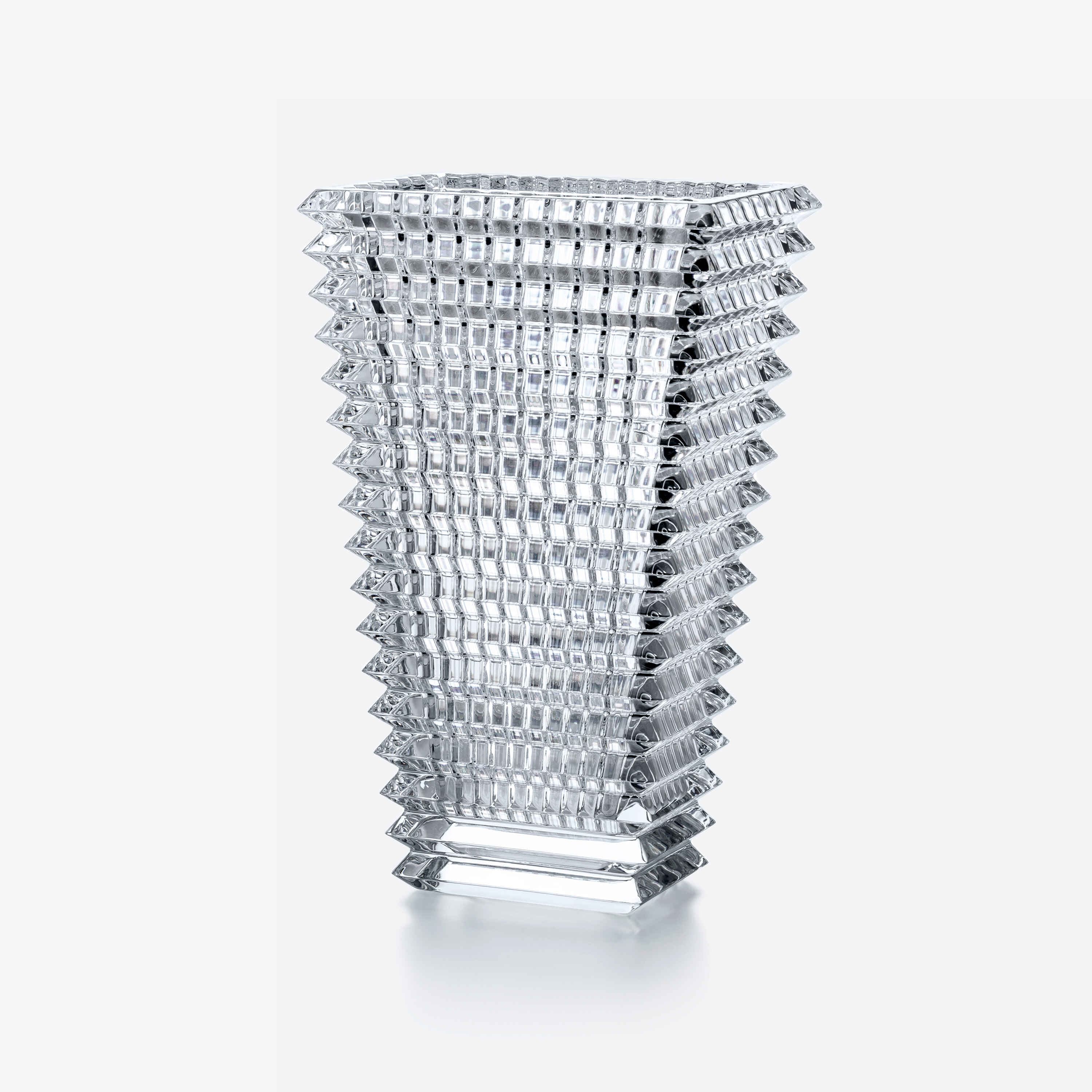 Baccarat Large Eye Rectangular Vase