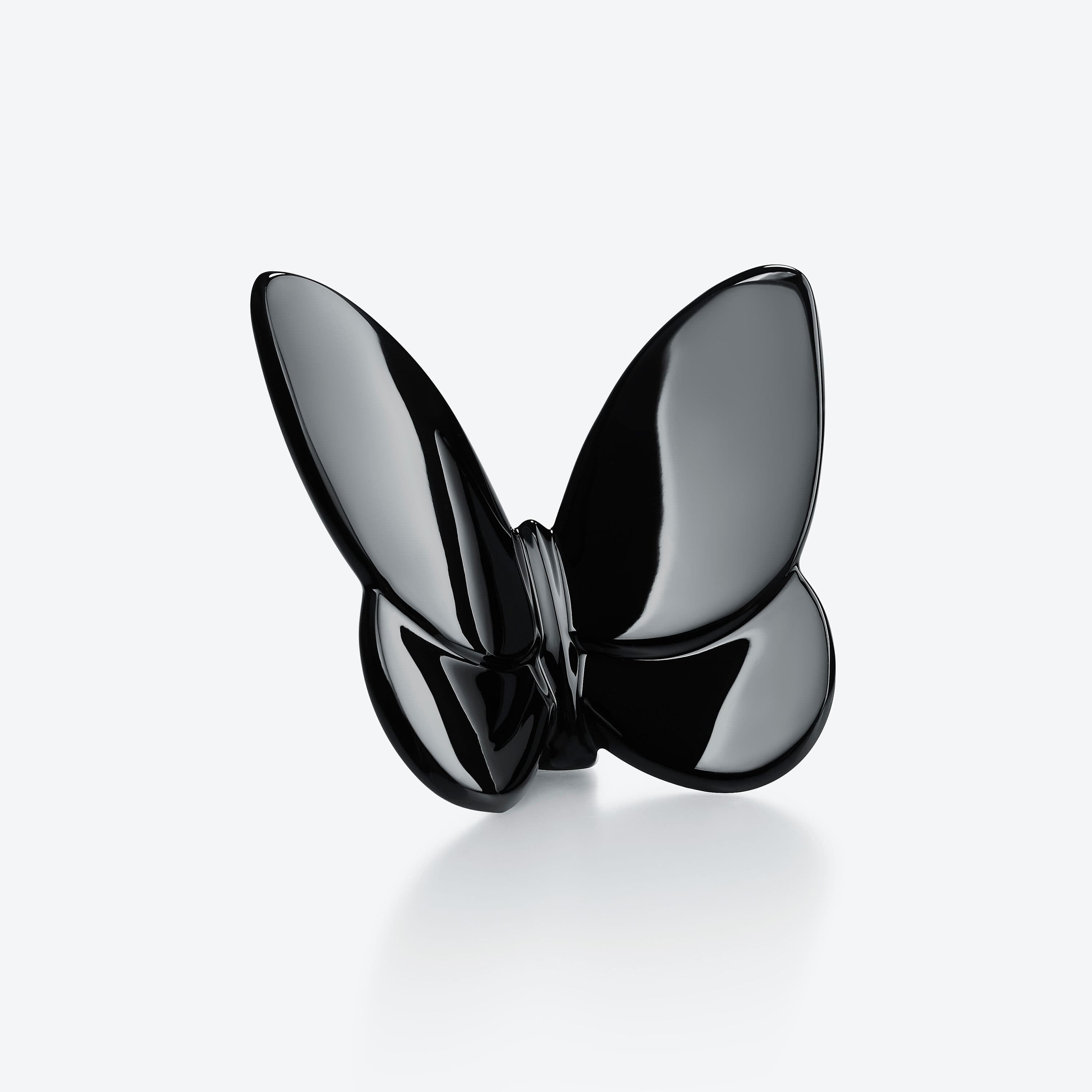 Baccarat Papillion Lucky Butterfly, Black