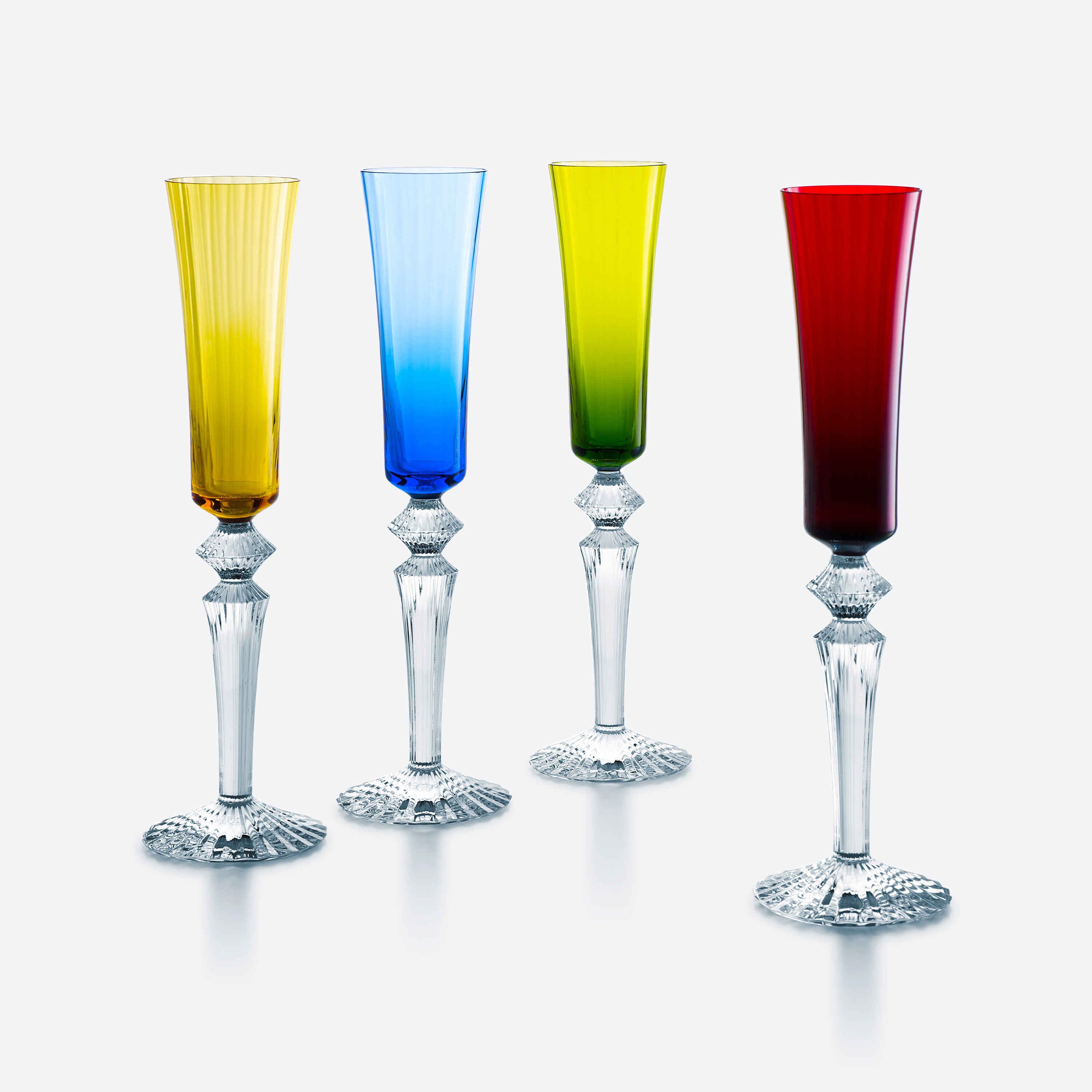 Baccarat Mille Nuits Flutissimo Flutes Set of Four