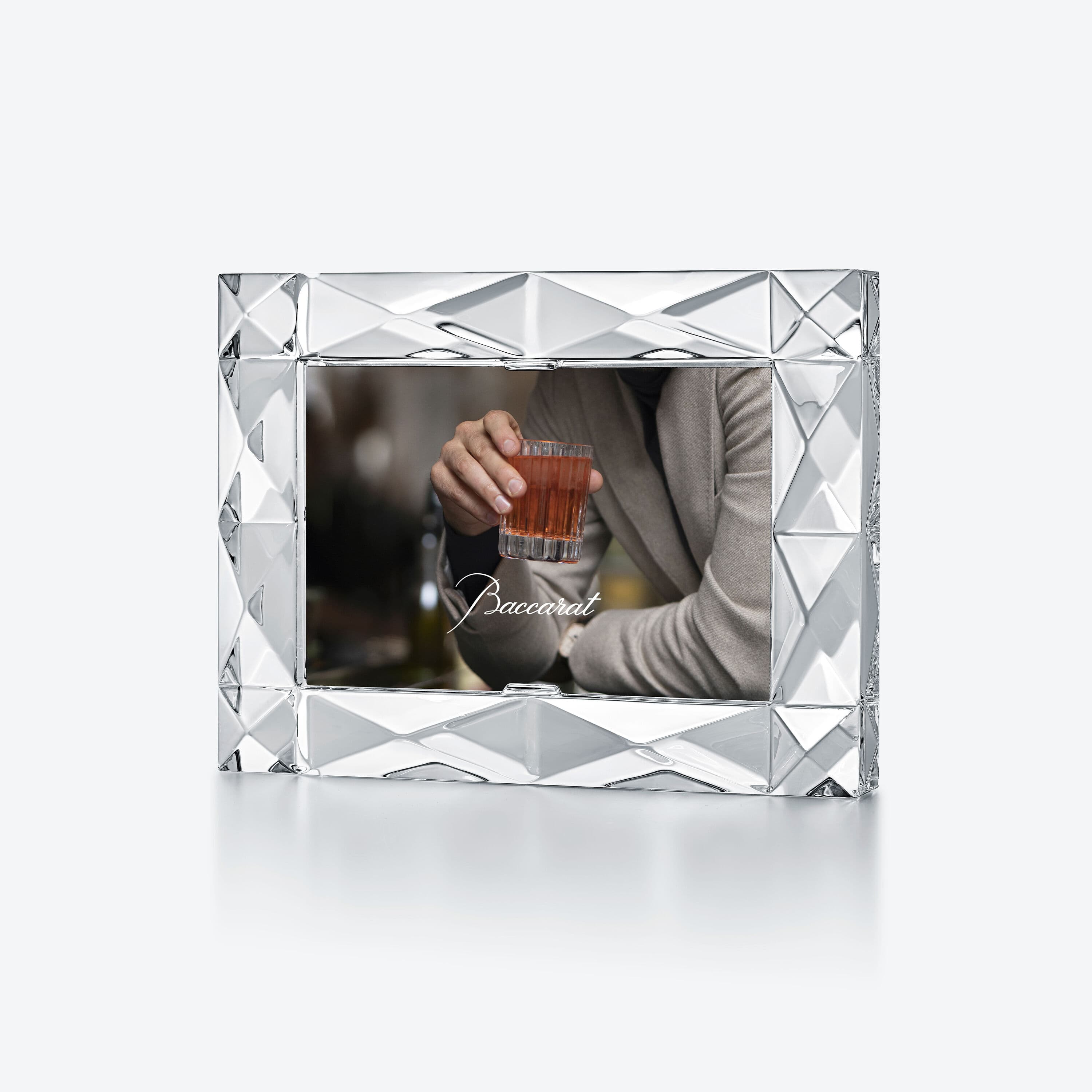 Baccarat Louxor Horizontal Photo Frame