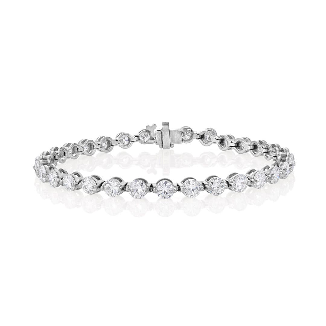 10.00 CT Diamond Line Bracelet