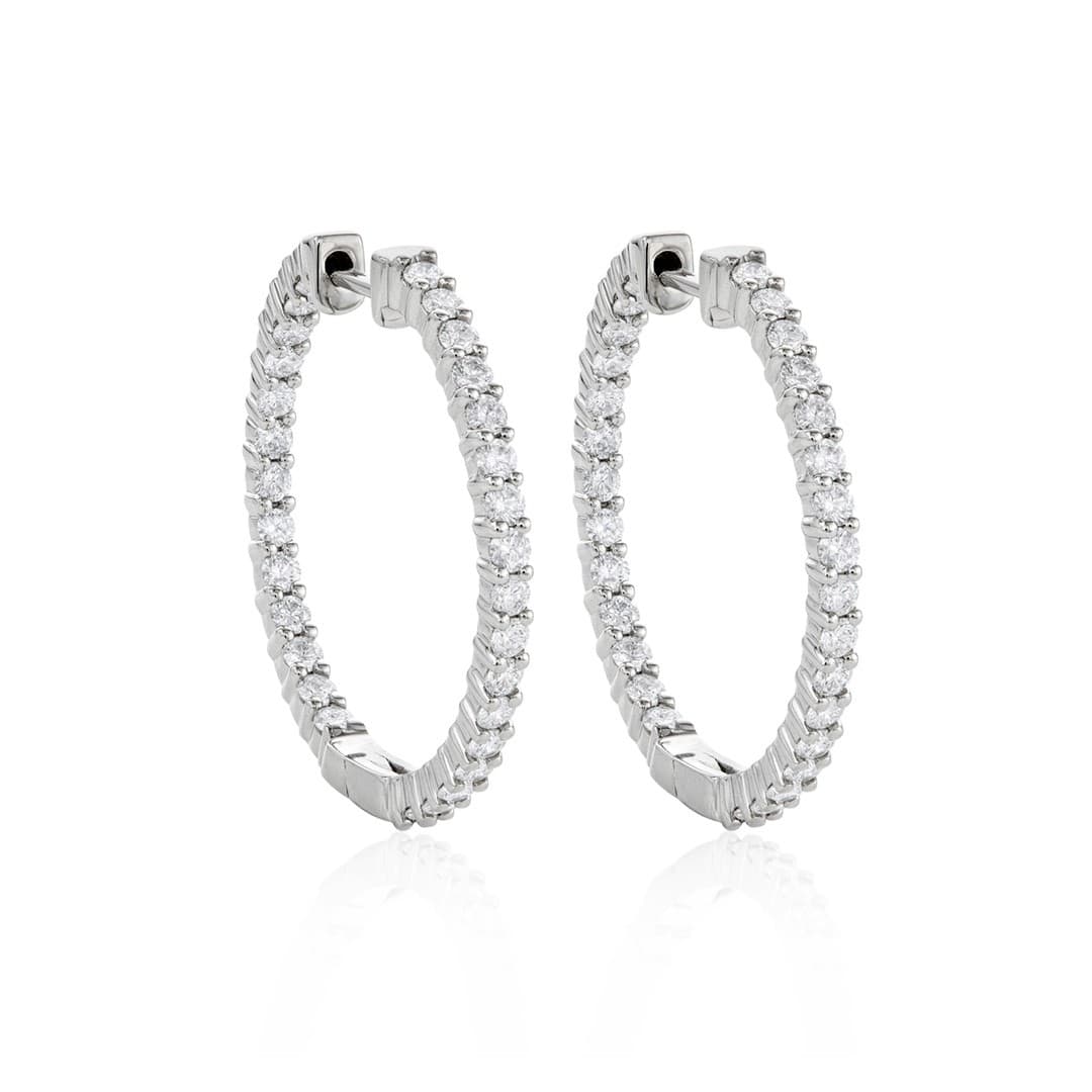 1.50CTW Diamond Hoop Earrings_2