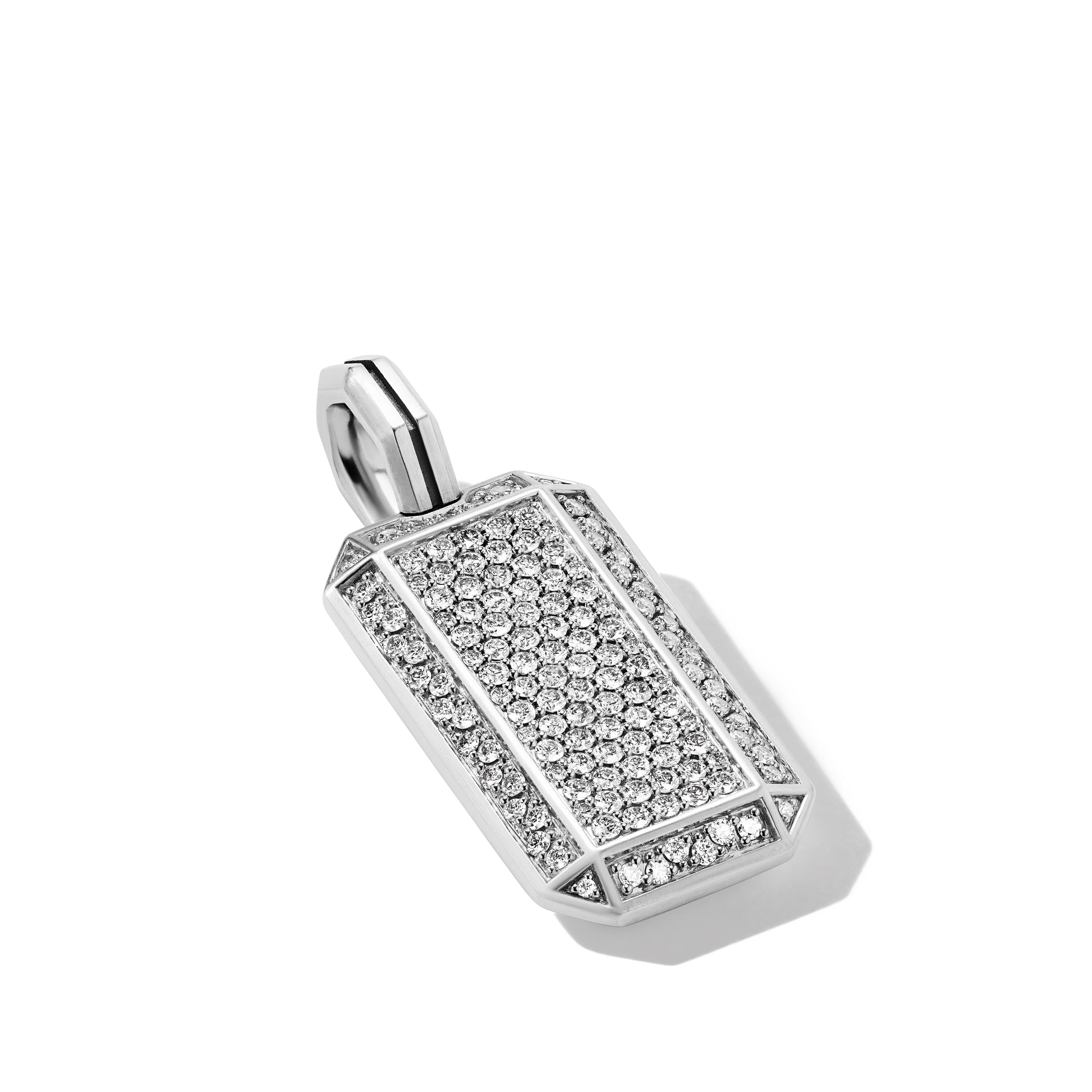 David Yurman Deco Tag with Diamonds 2