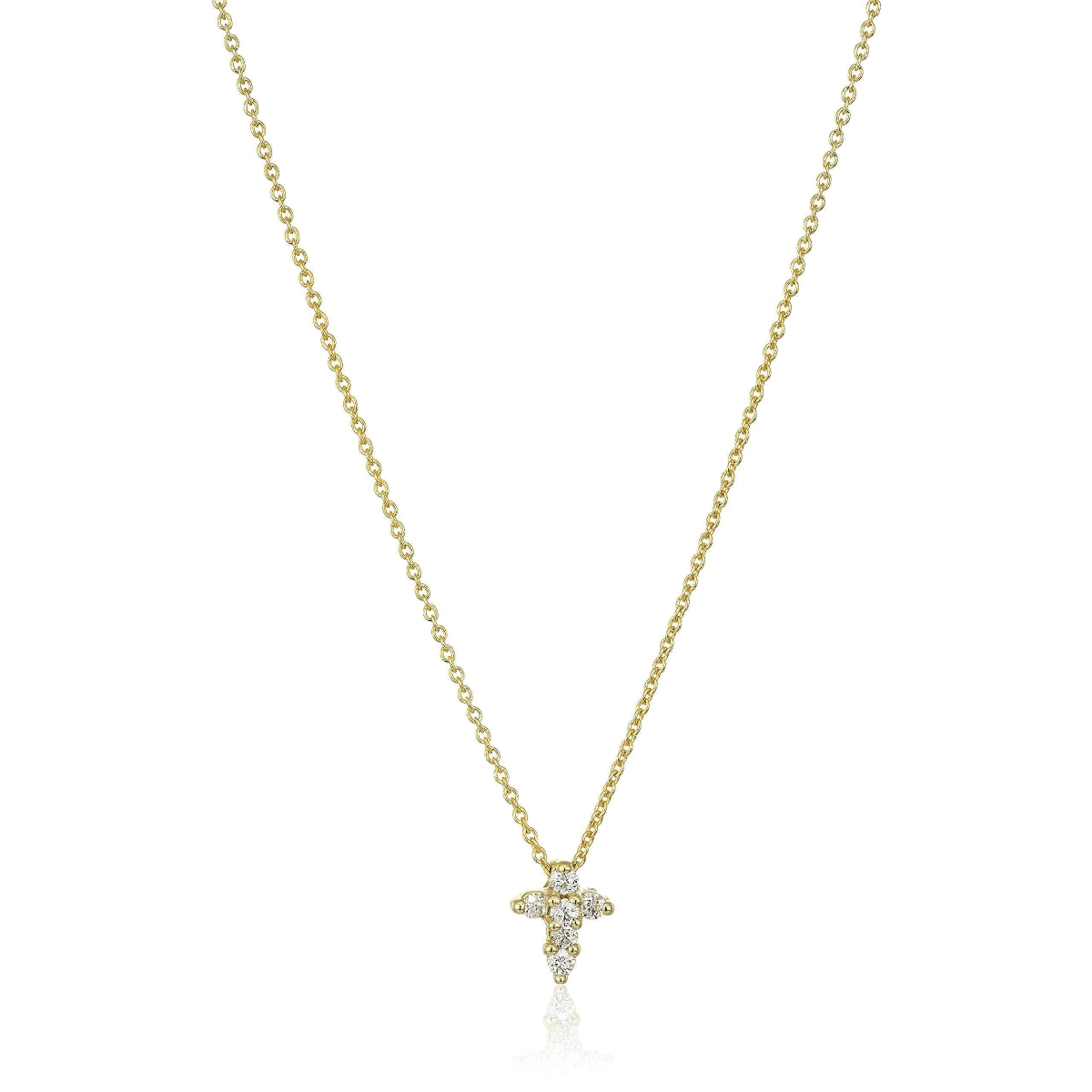 Roberto Coin Tiny Treasures Diamond Cross Pendant