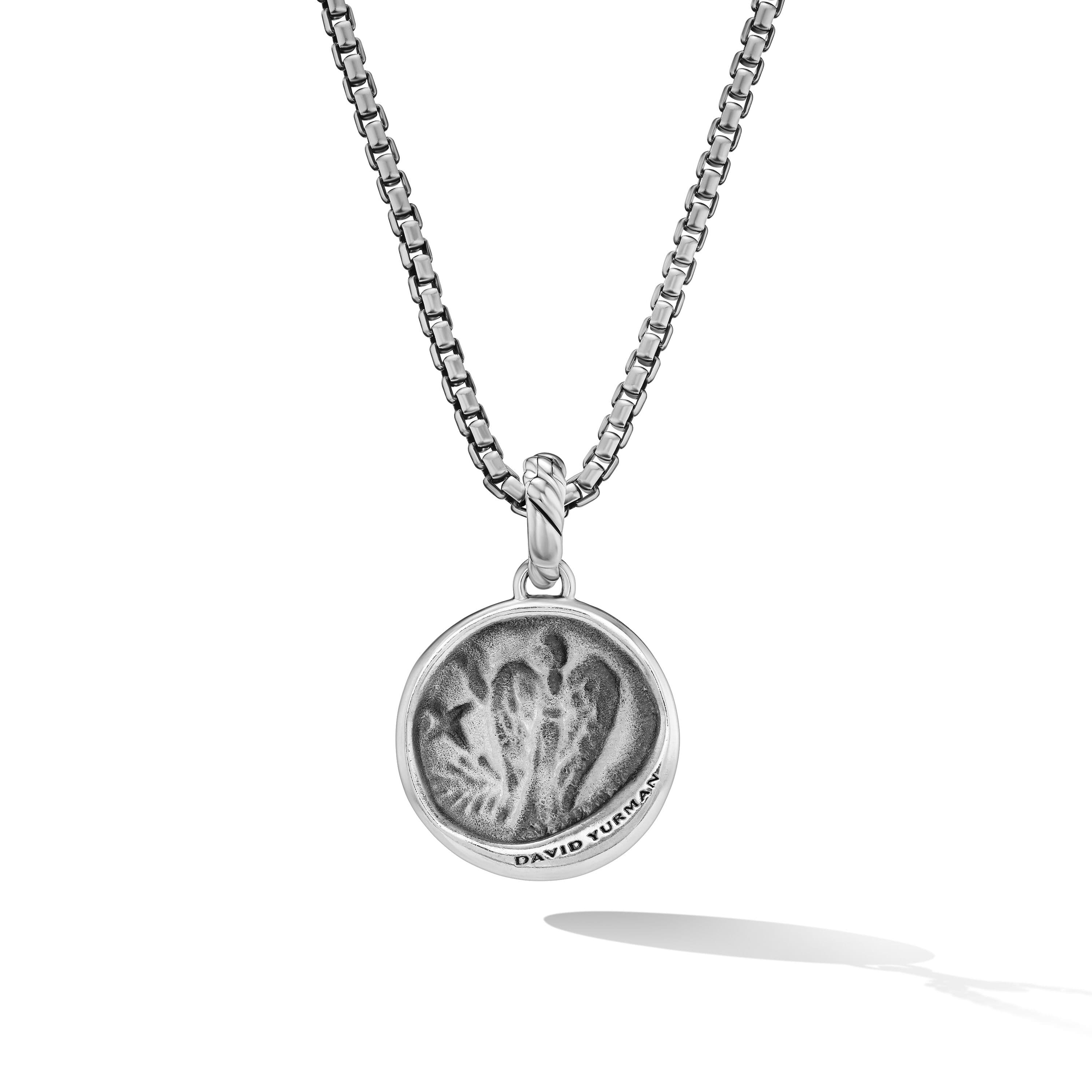 David Yurman Virgo Zodiac Amulet with Gold and Diamonds 1