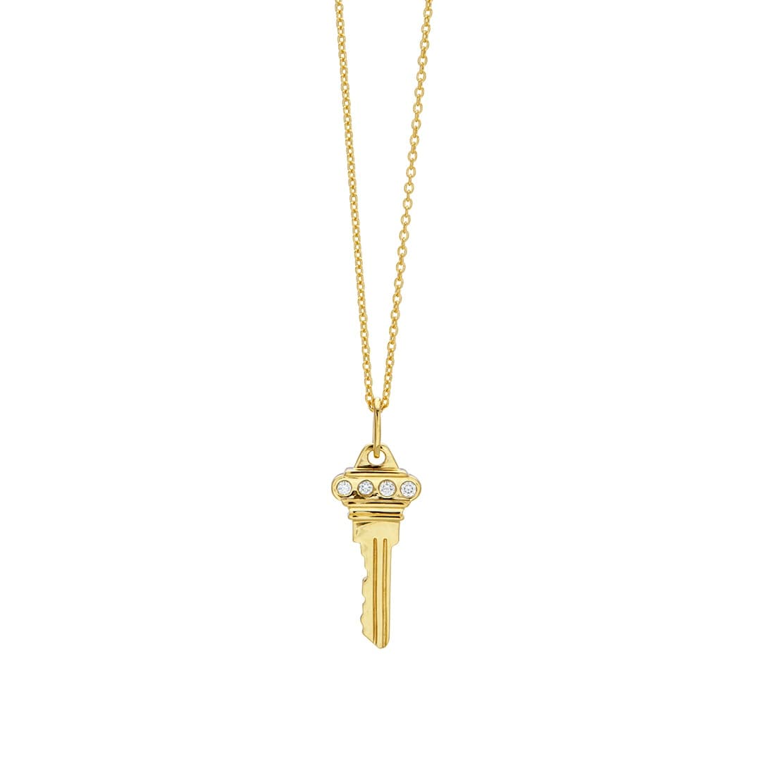 Roberto Coin Key Pendant Necklace