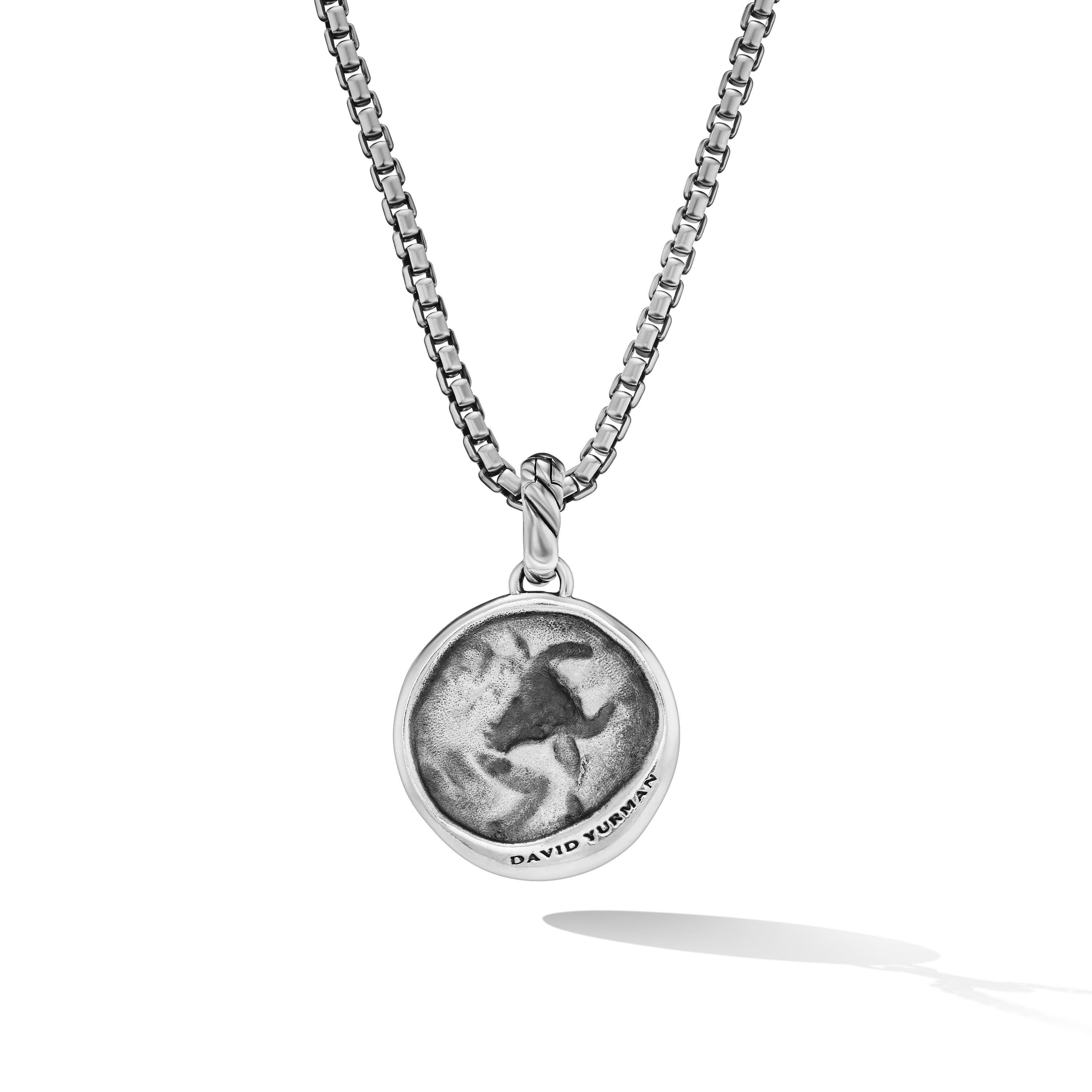 David Yurman Taurus Zodiac Amulet with Gold and Diamonds 1