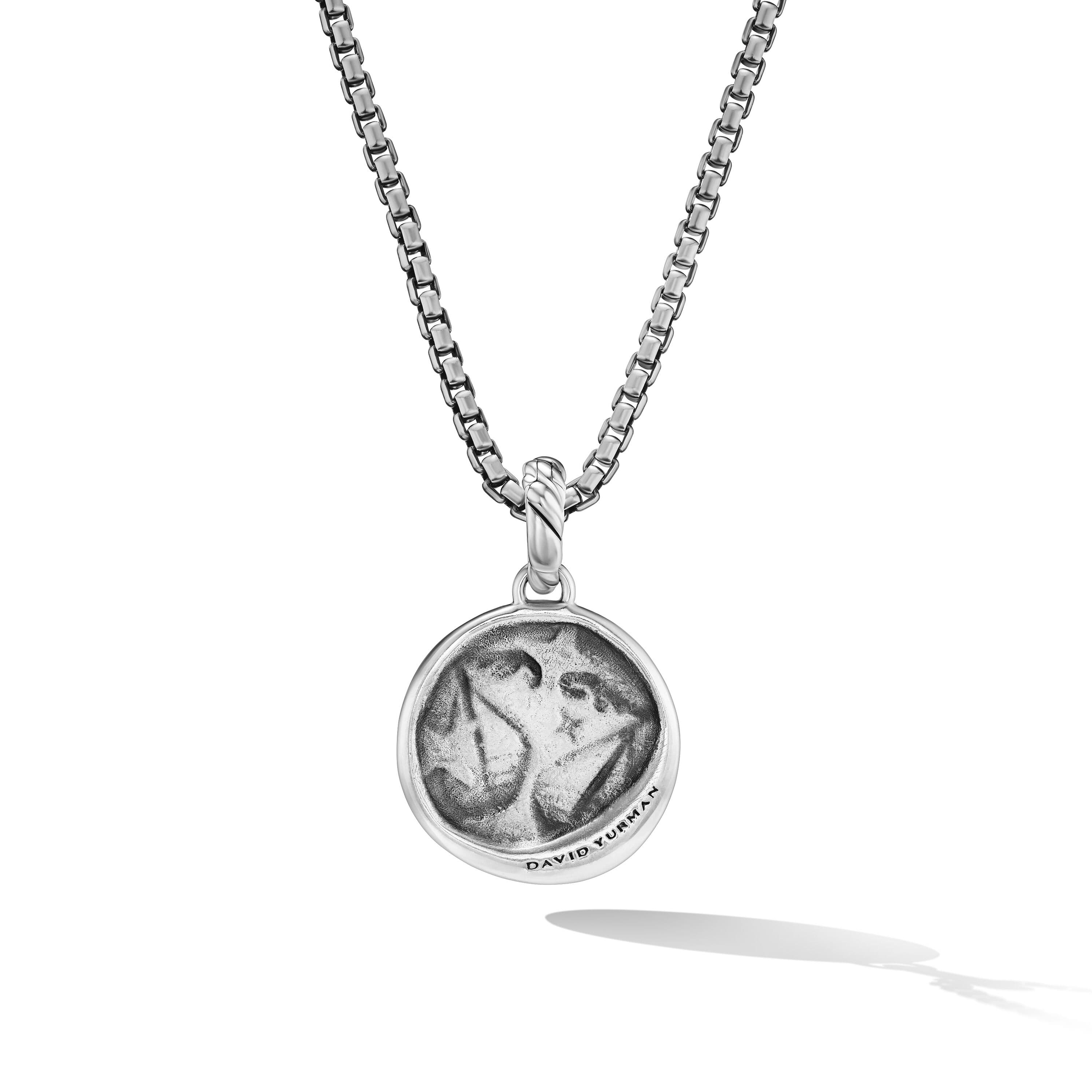 David Yurman Libra Zodiac Amulet with Gold and Diamonds 1